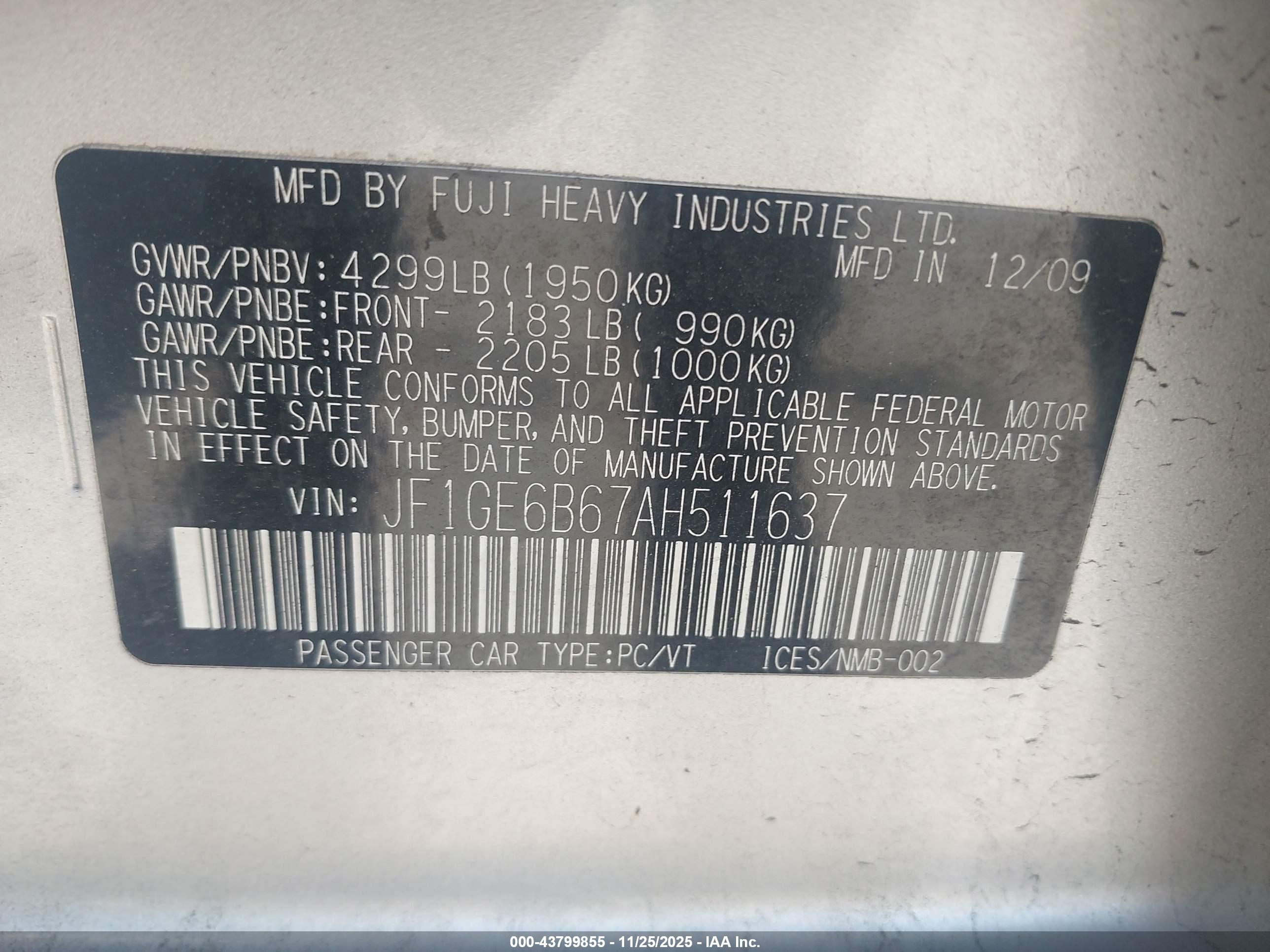 SUBARU IMPREZA image 9