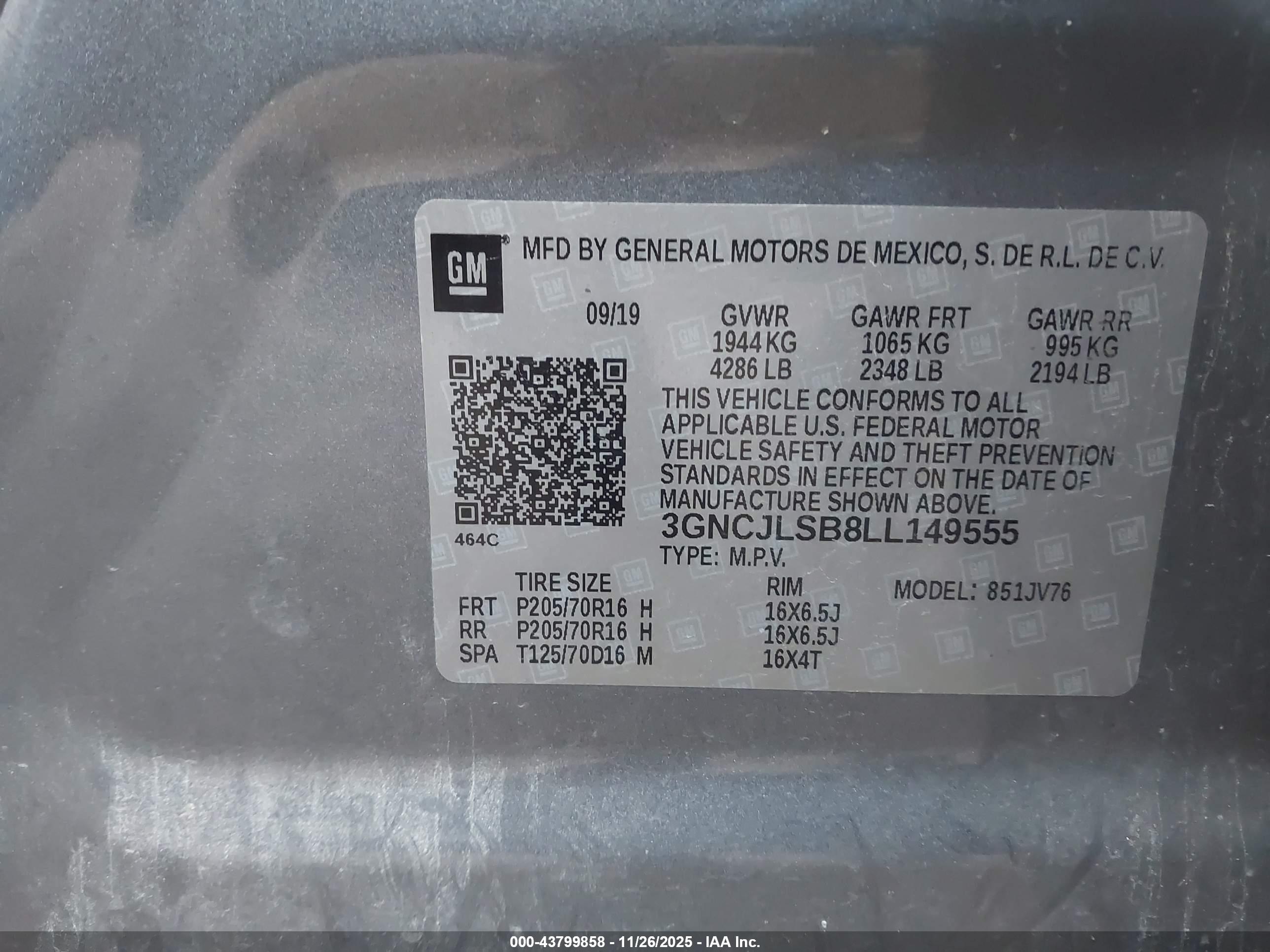 CHEVROLET TRAX image 9