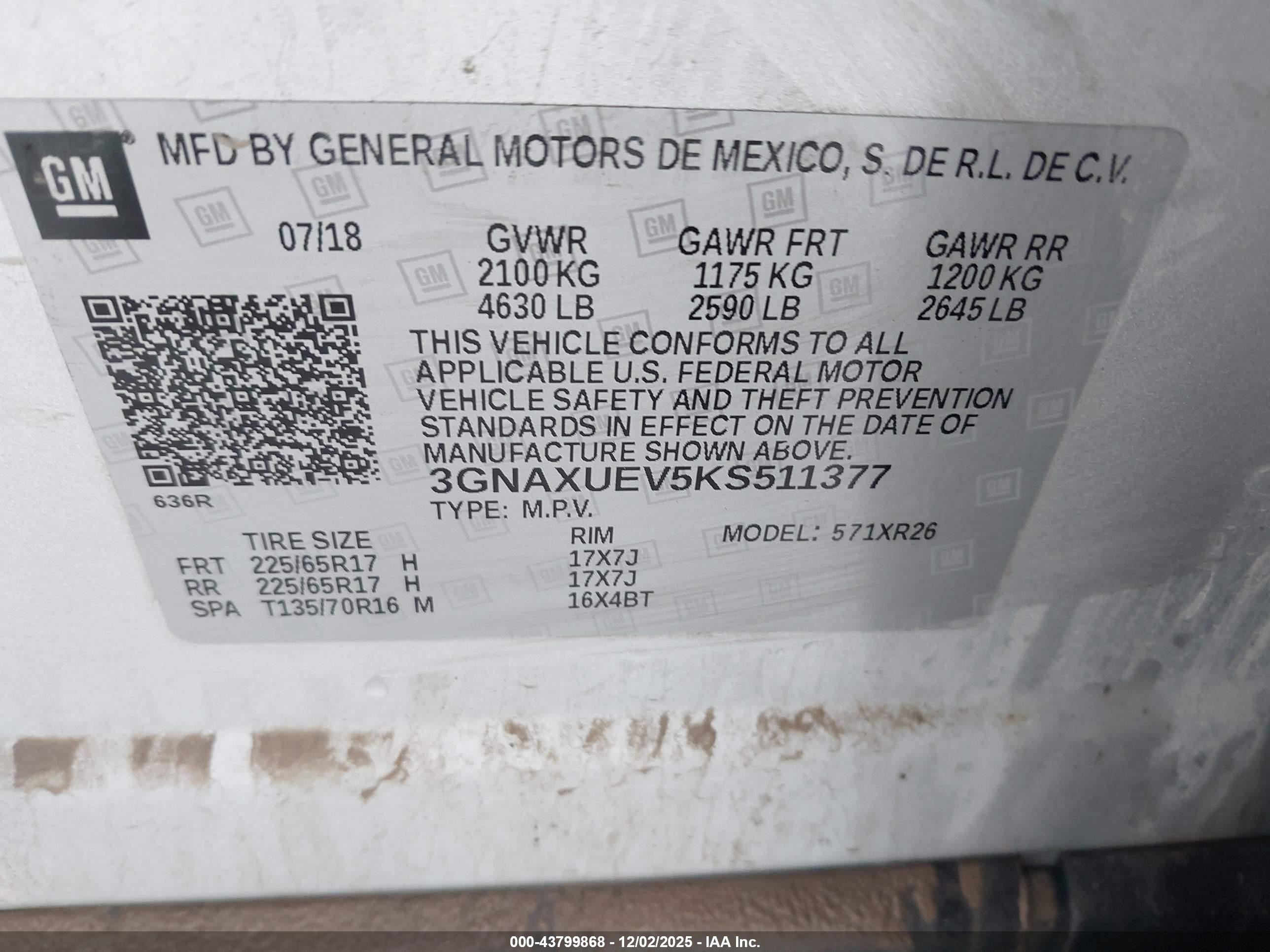 CHEVROLET EQUINOX image 9