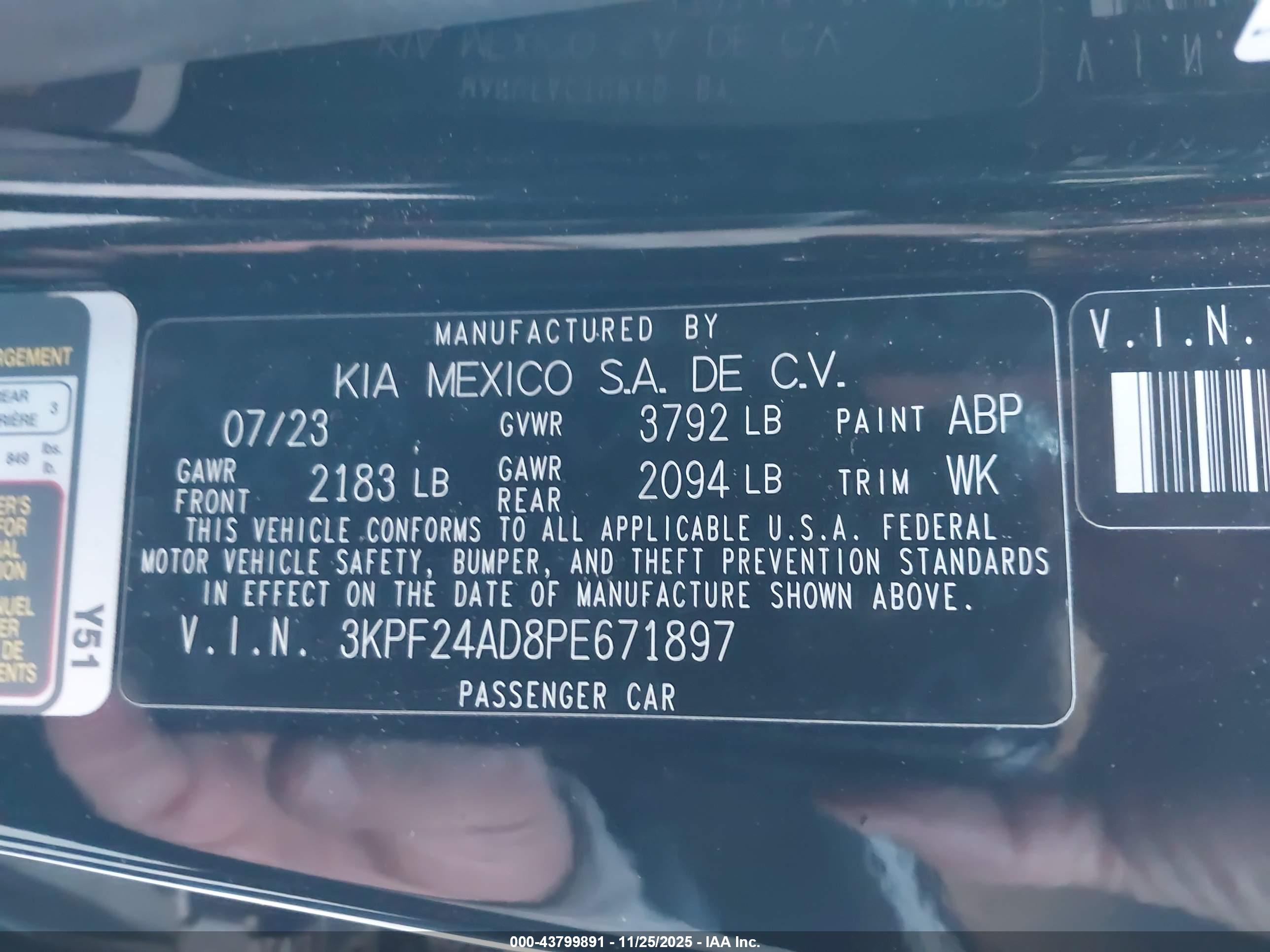 KIA FORTE image 9