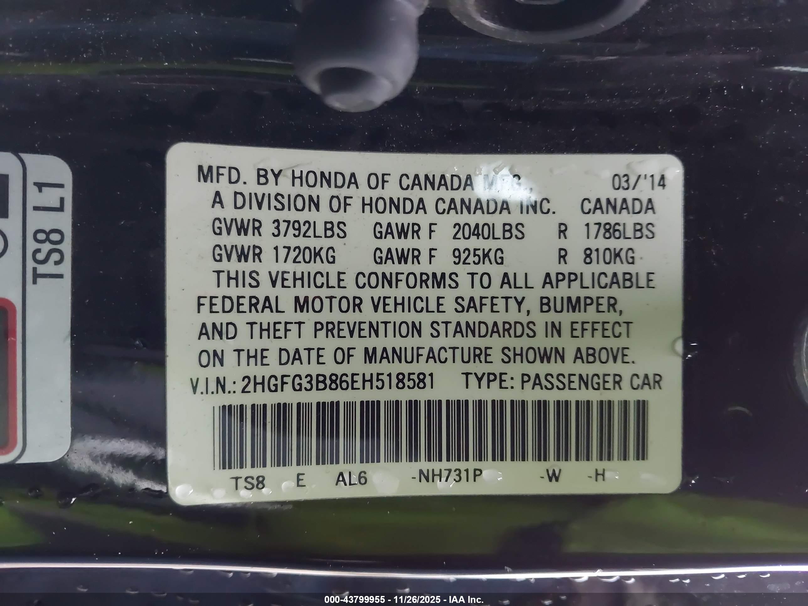HONDA CIVIC image 9