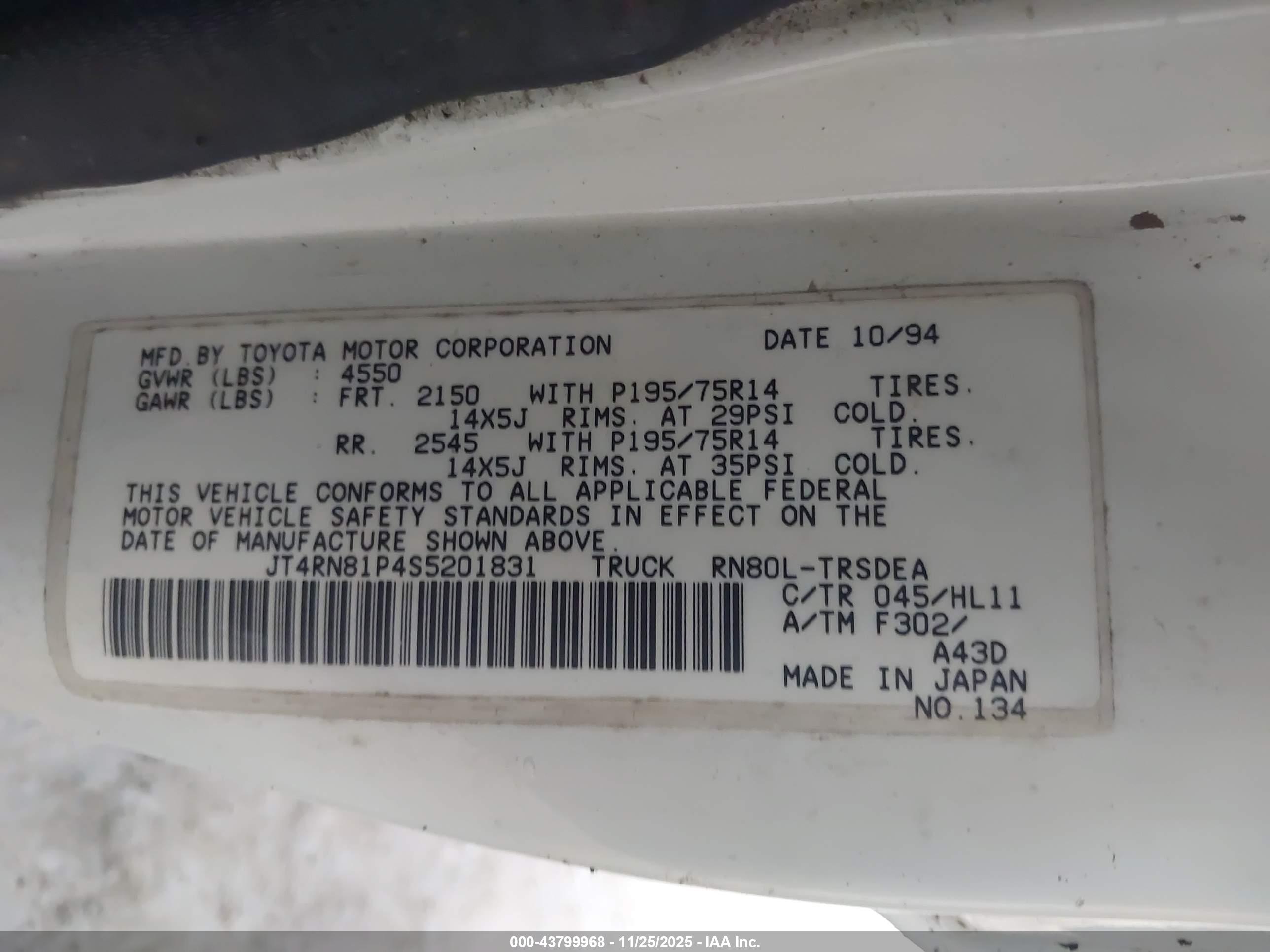 TOYOTA PICKUP image 9