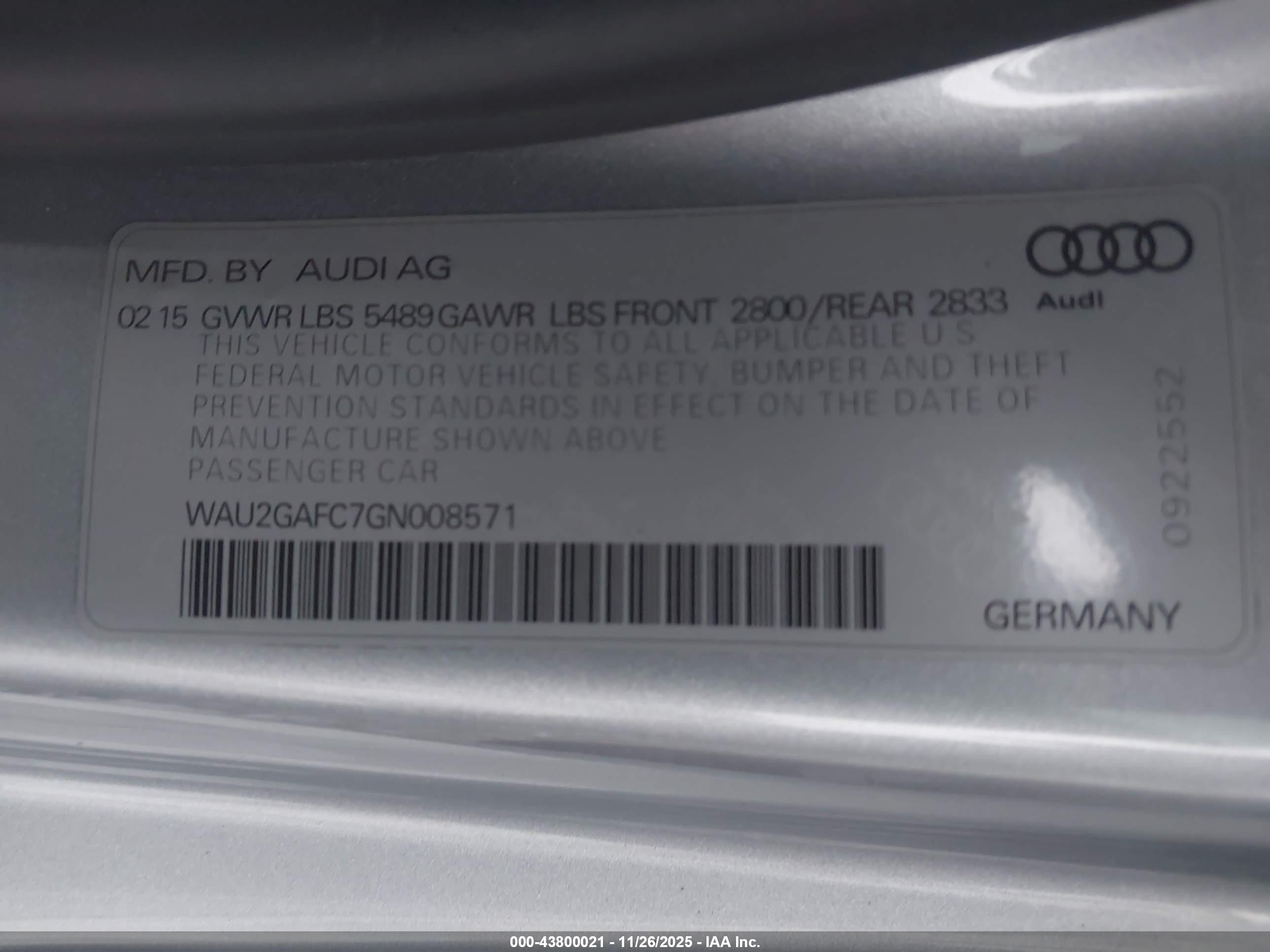 AUDI A7 image 9