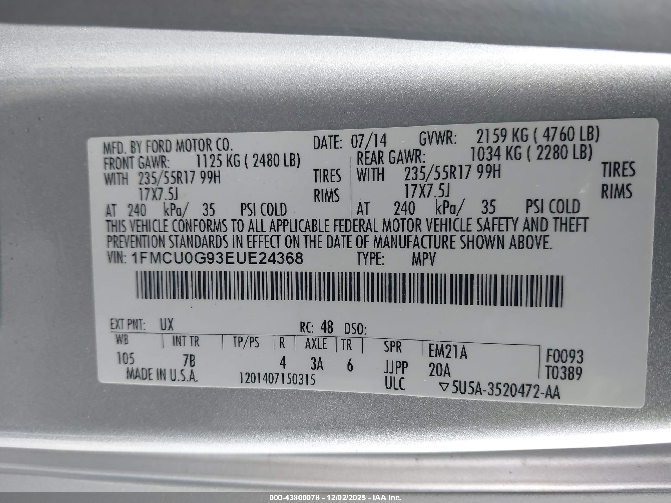 FORD ESCAPE image 9