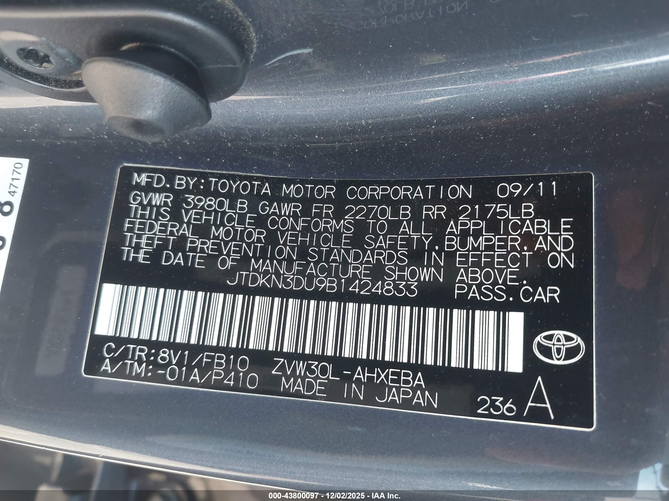 TOYOTA PRIUS image 9