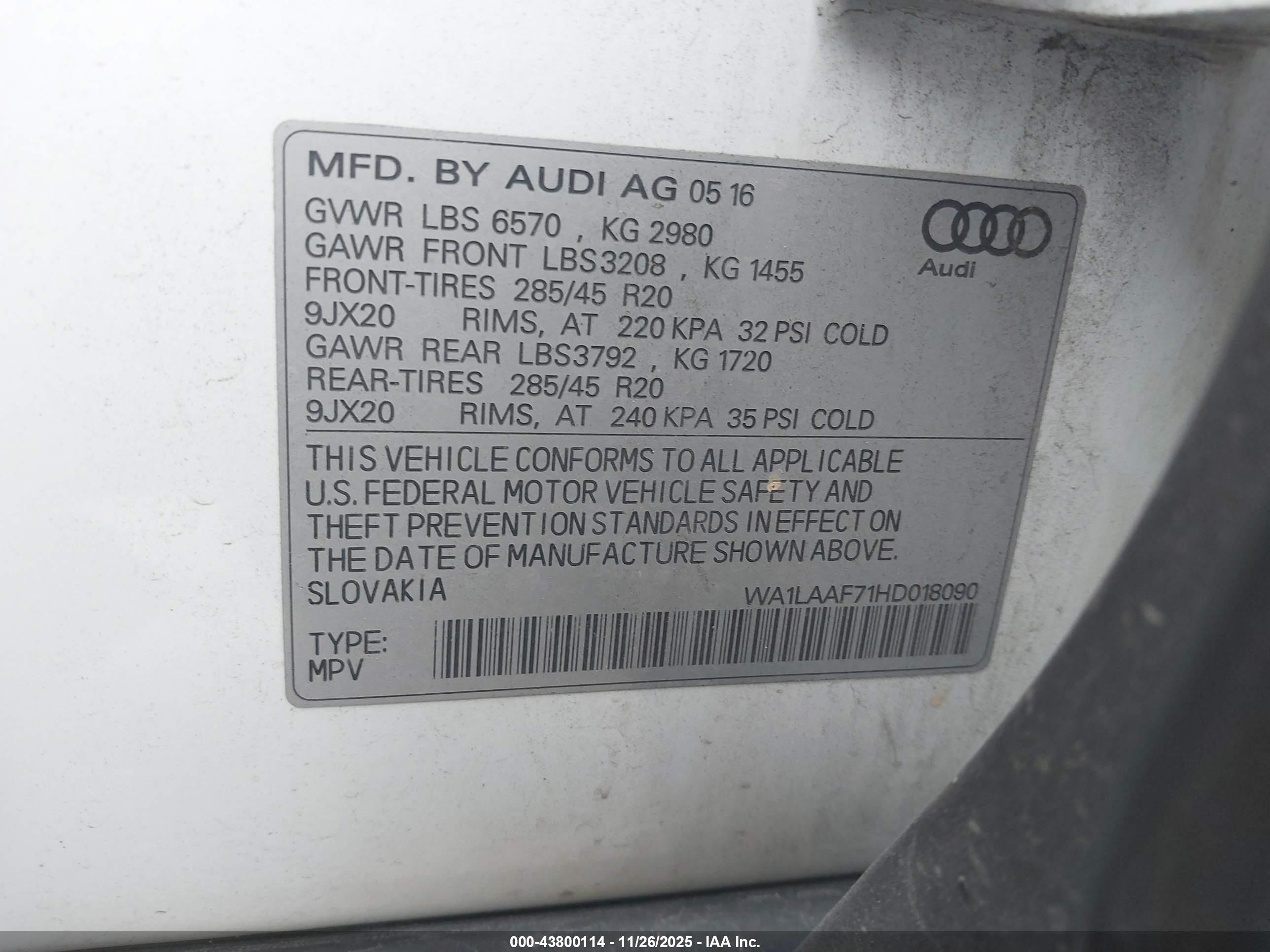 AUDI Q7 image 9