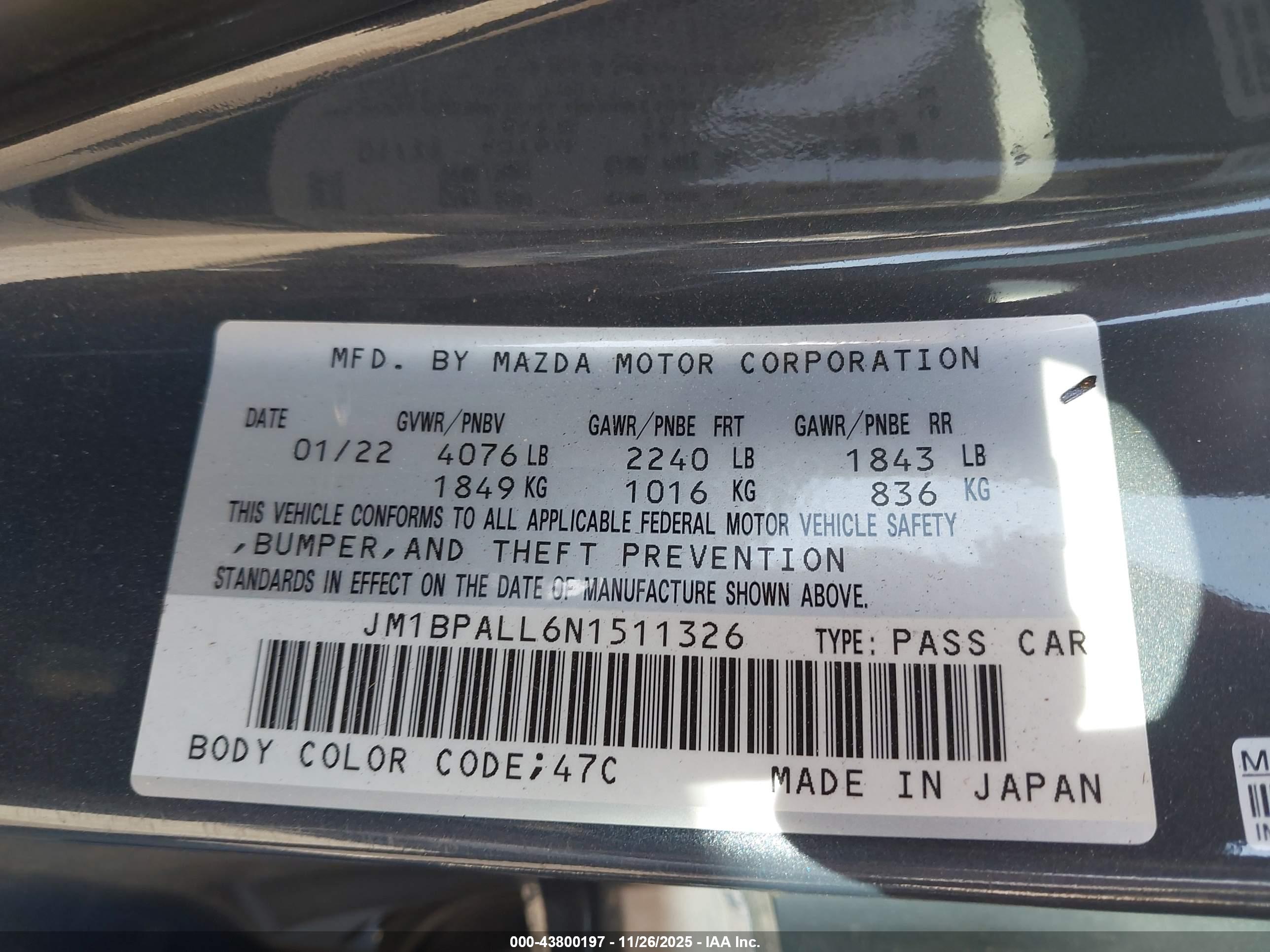 MAZDA MAZDA3 image 9