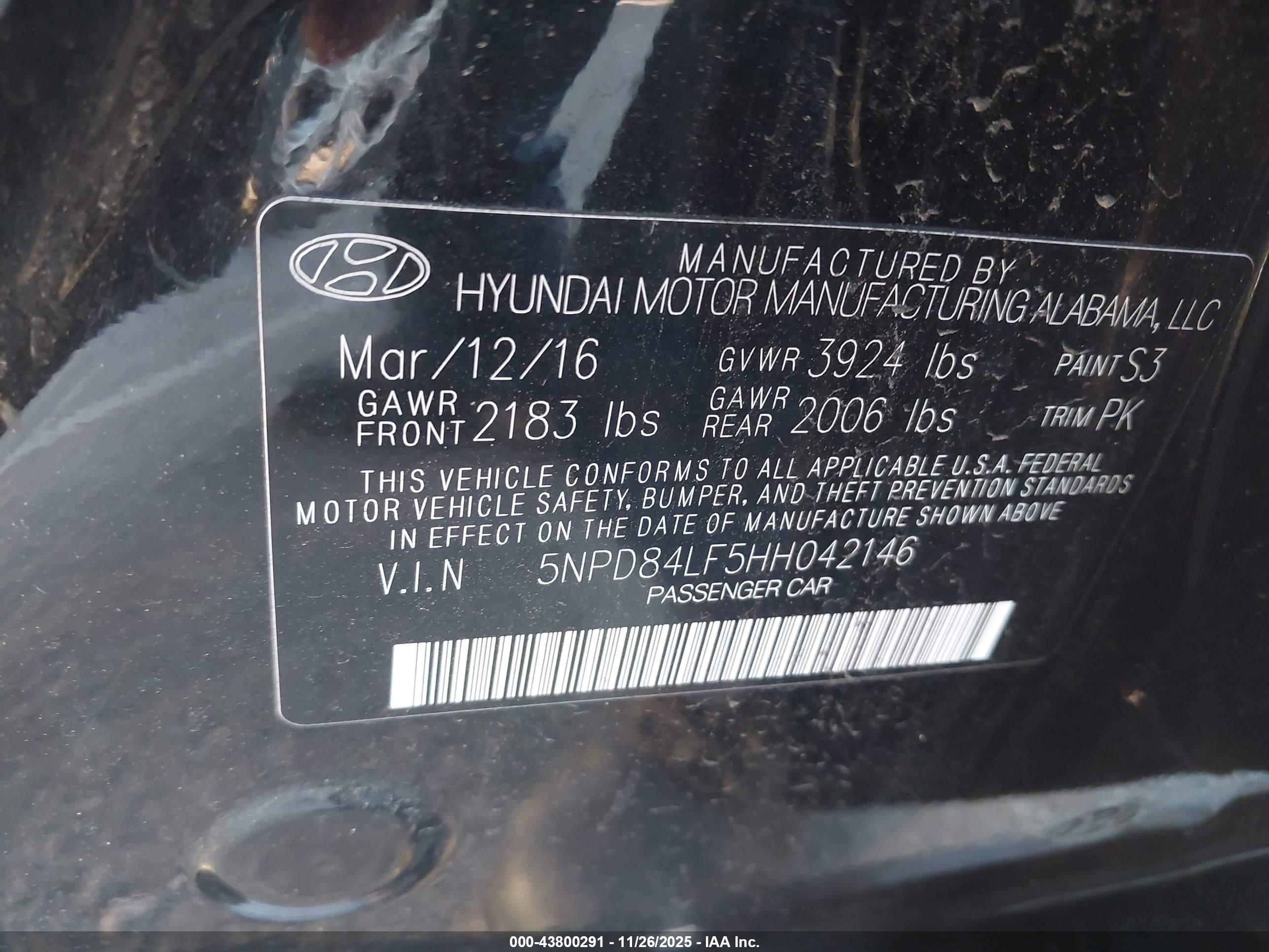 HYUNDAI ELANTRA image 9