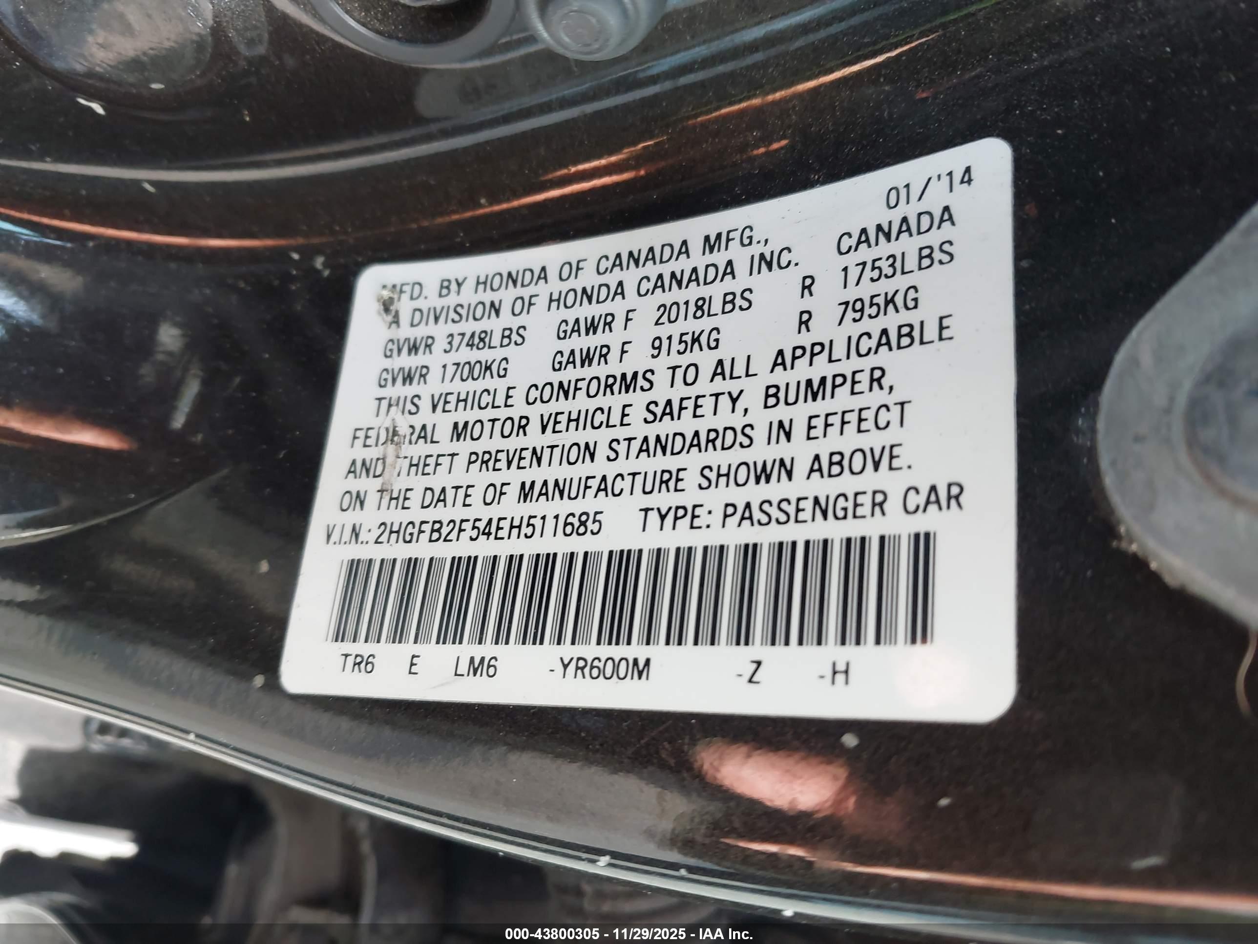 HONDA CIVIC image 9