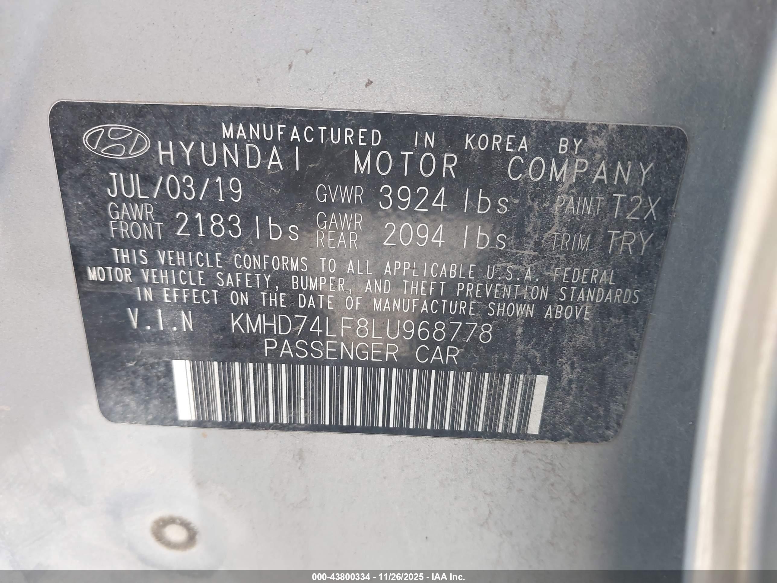 HYUNDAI ELANTRA image 9