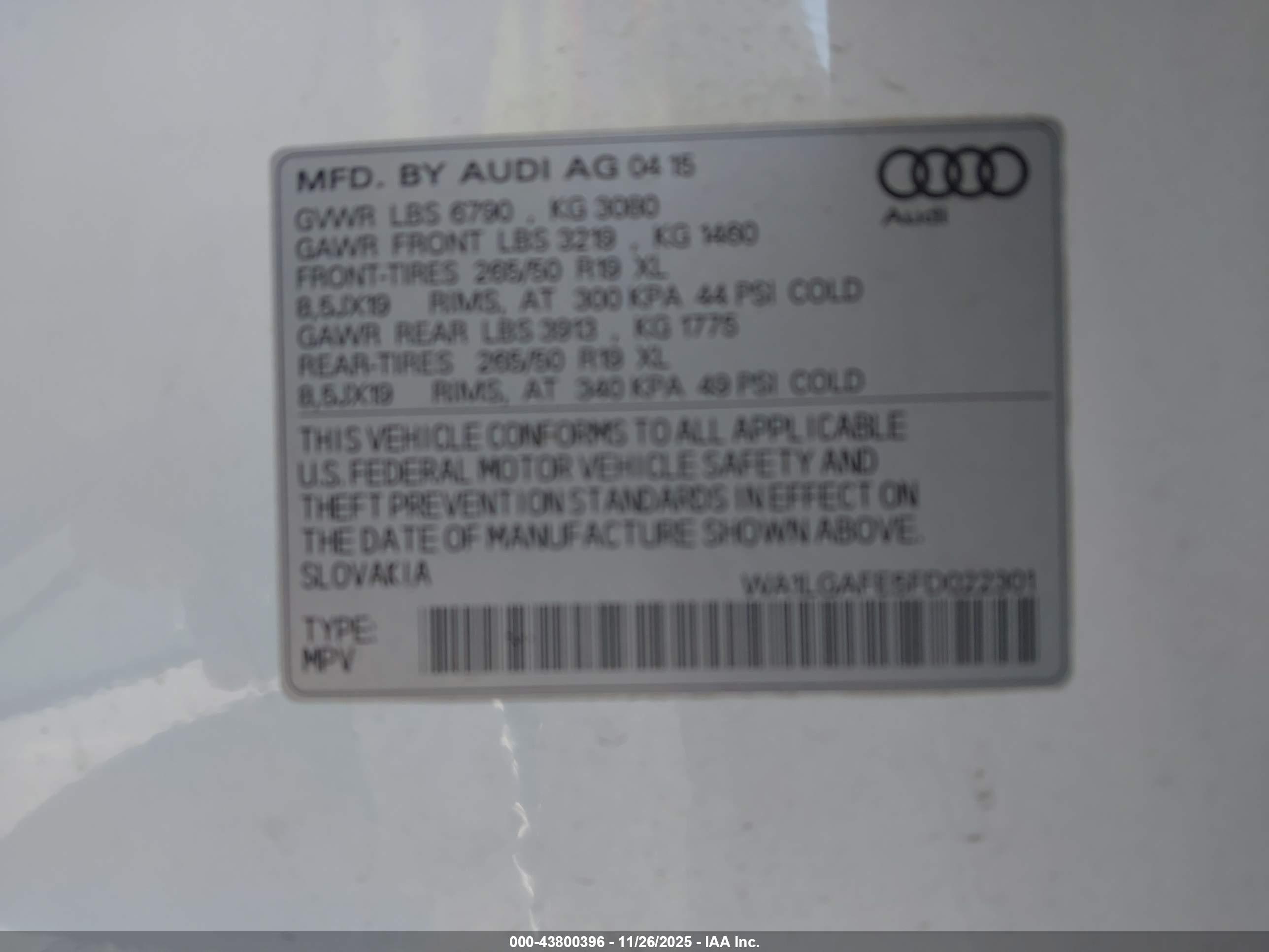 AUDI Q7 image 9