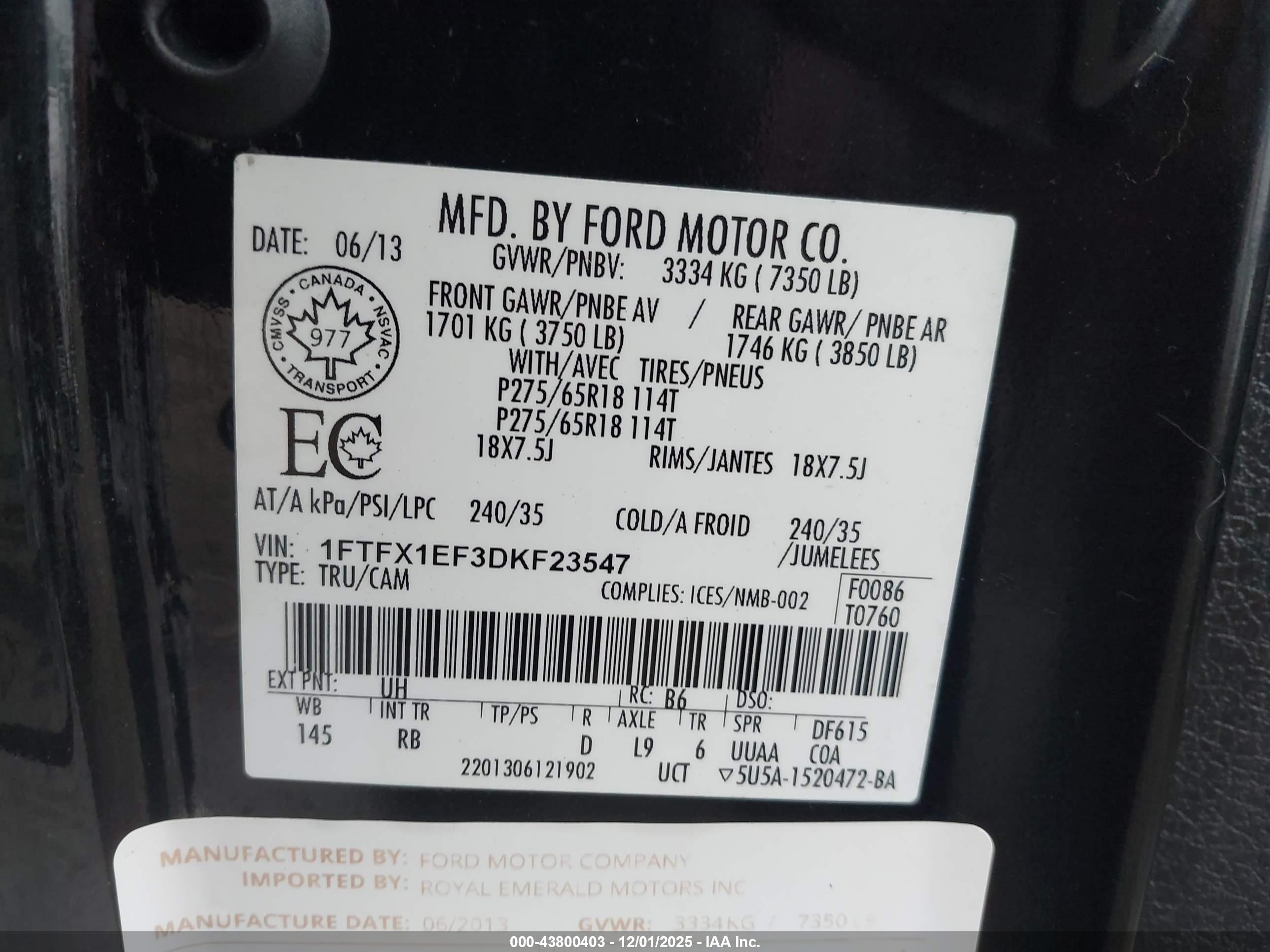 FORD F-150 image 9