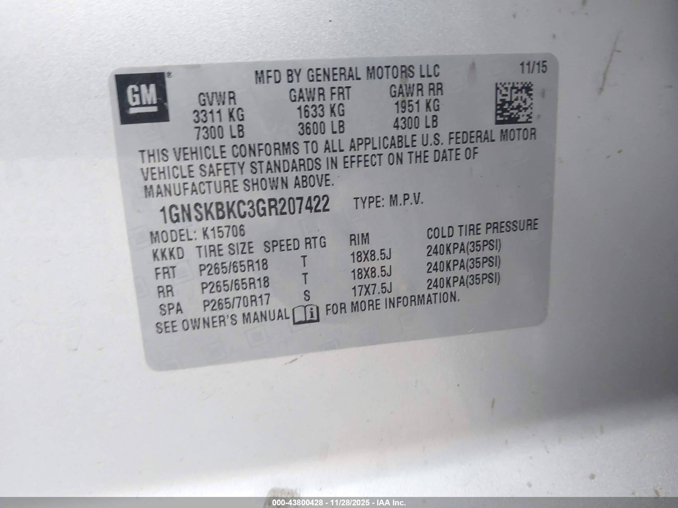 CHEVROLET TAHOE image 9