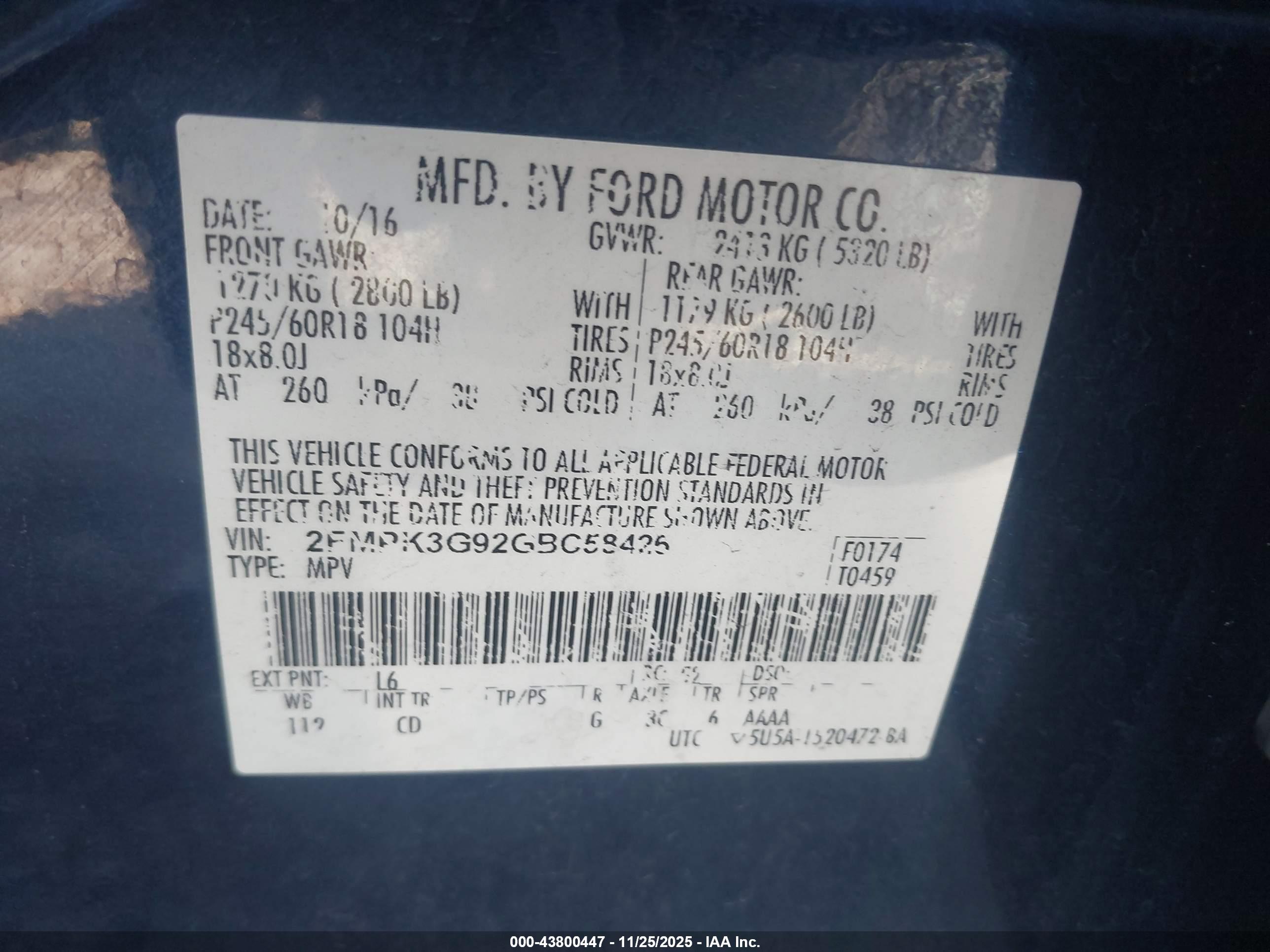 FORD EDGE image 9