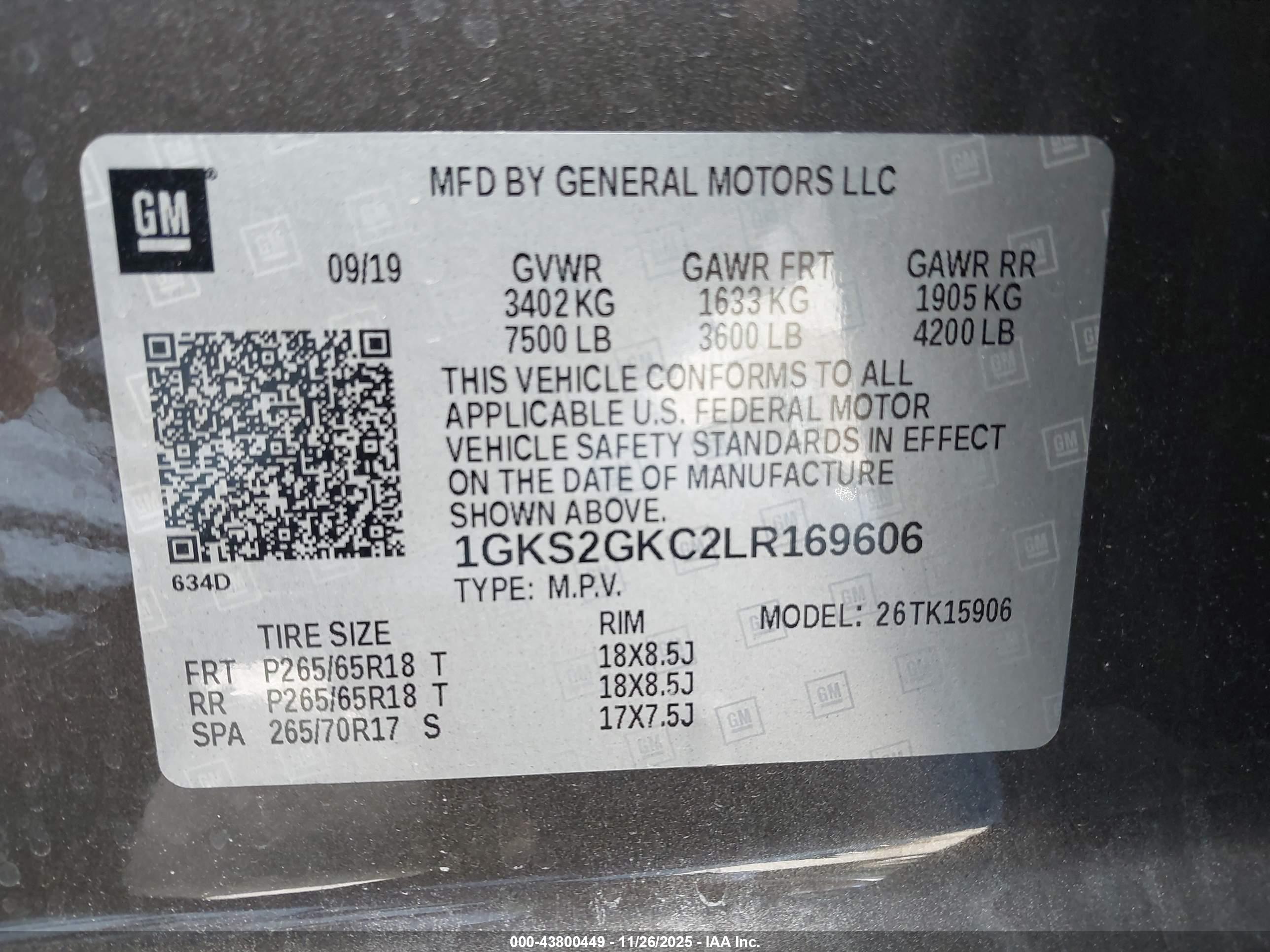 GMC YUKON image 9