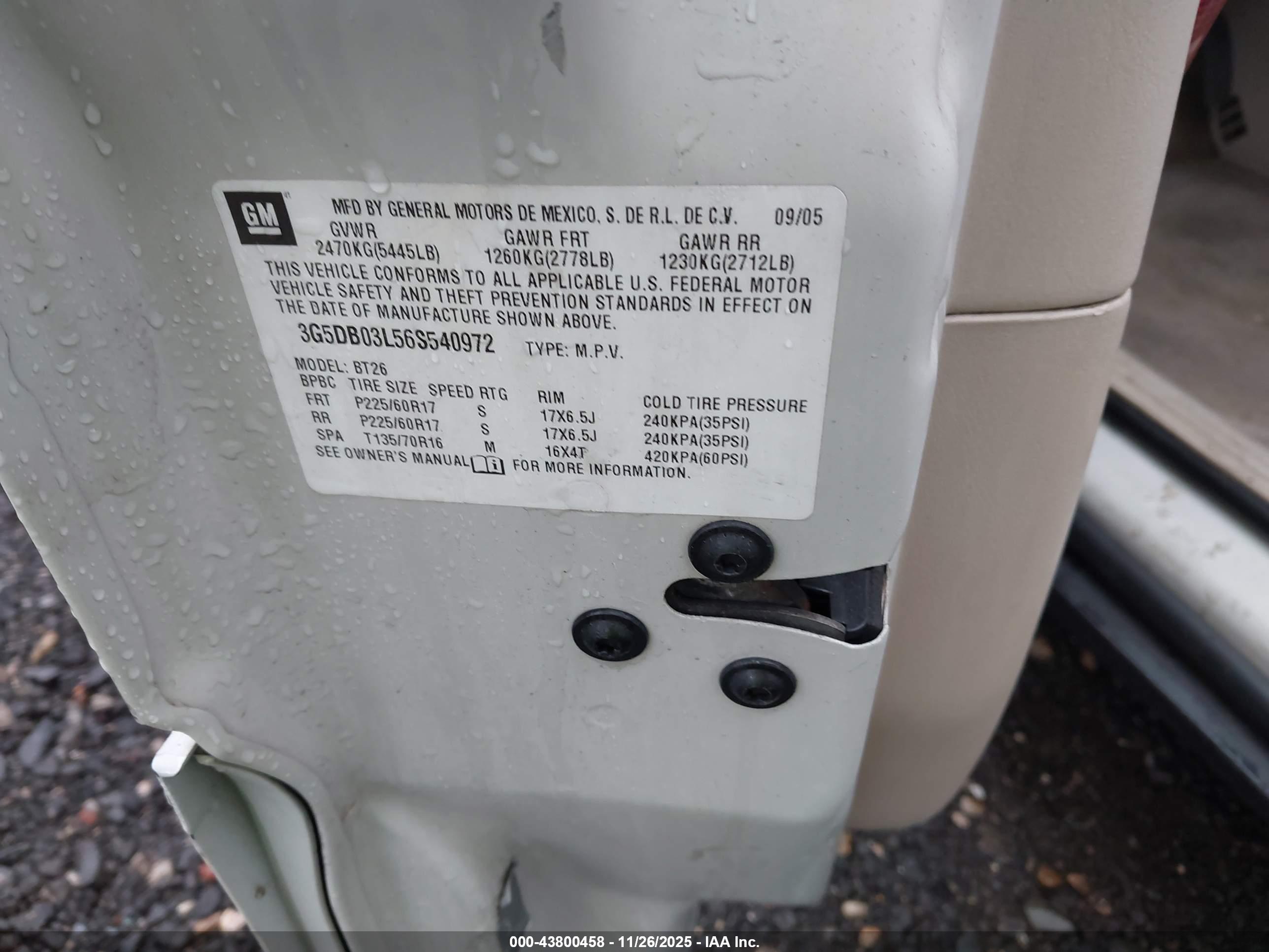 BUICK RENDEZVOUS image 9