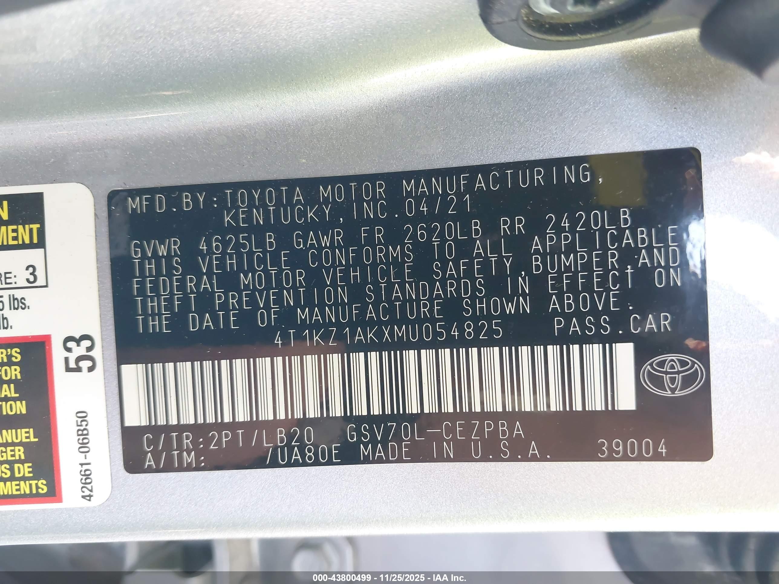 TOYOTA CAMRY image 9