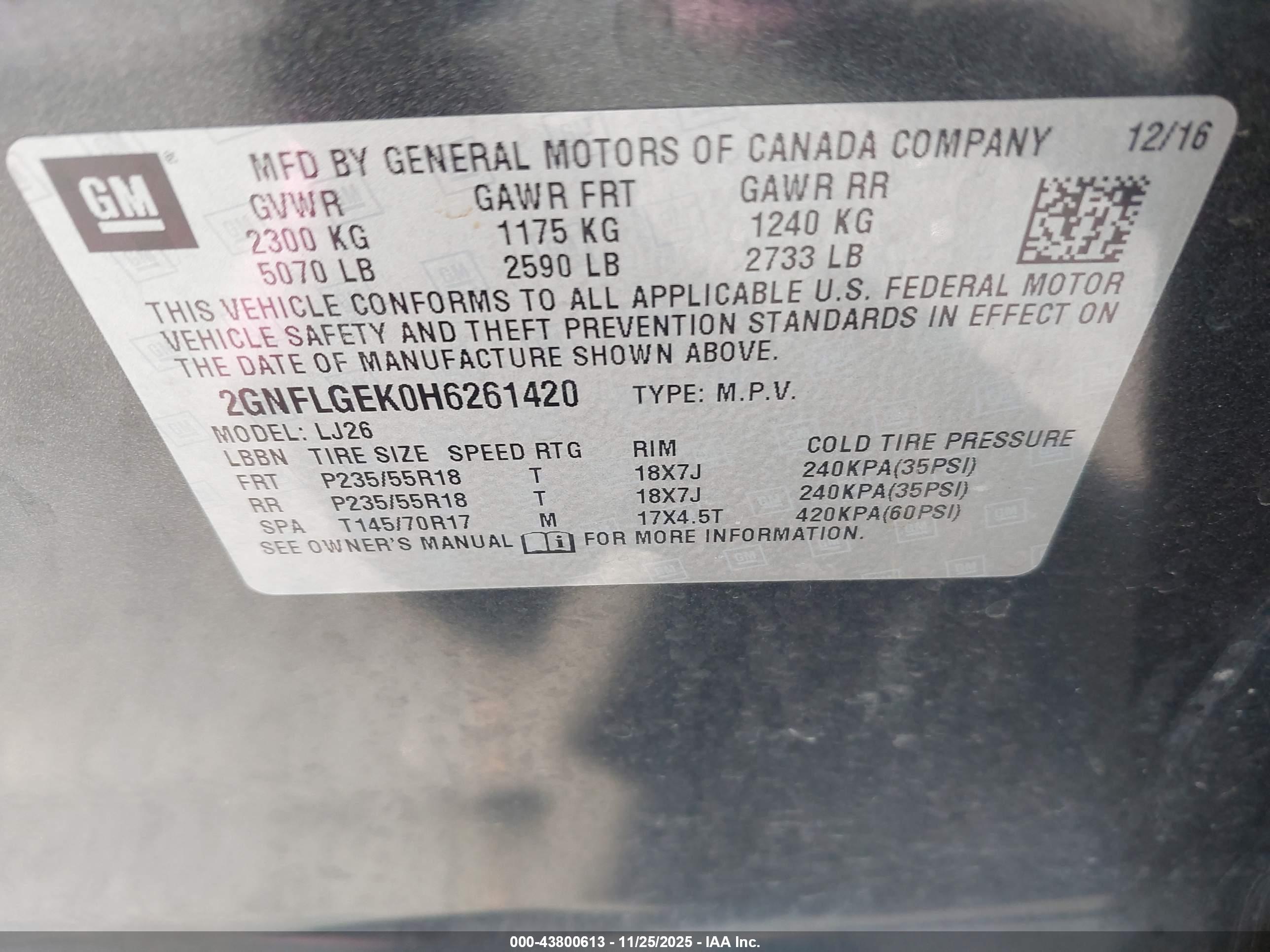 CHEVROLET EQUINOX image 9