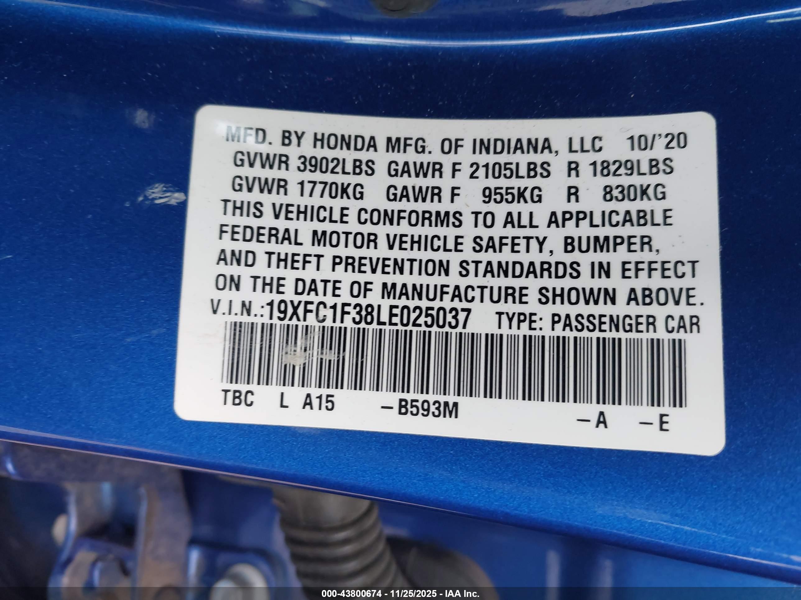 HONDA CIVIC image 9
