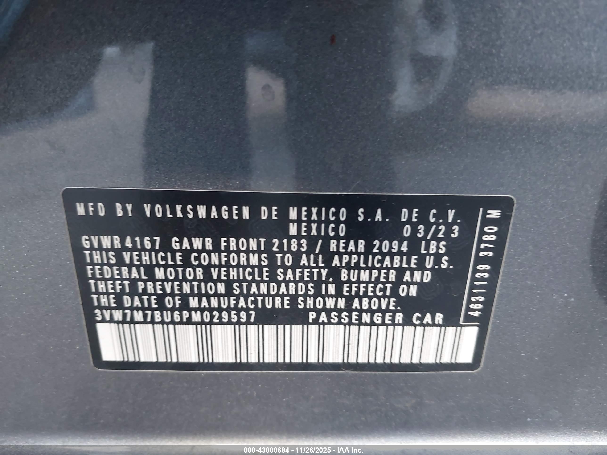VOLKSWAGEN JETTA image 9
