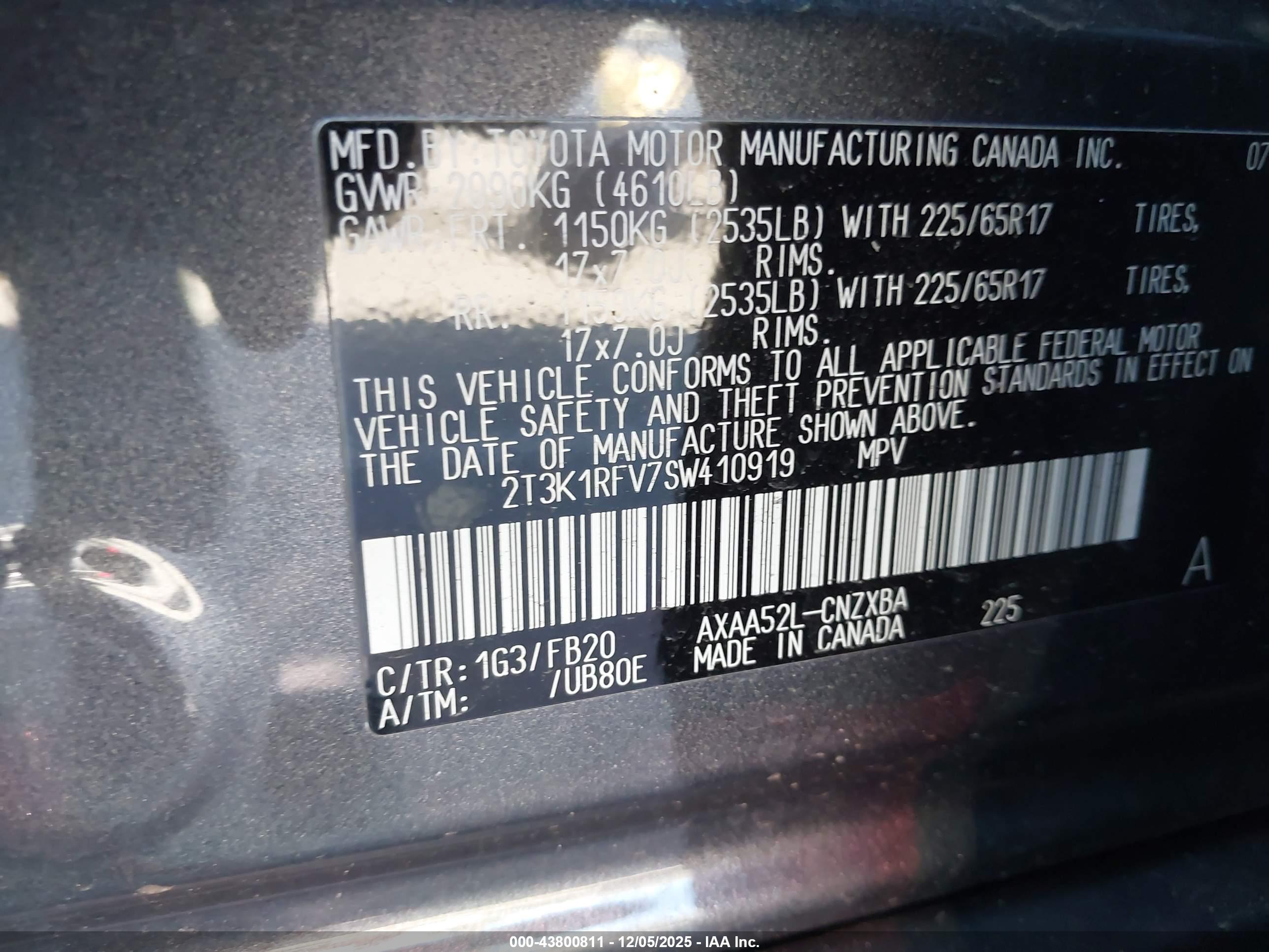 TOYOTA RAV4 image 9