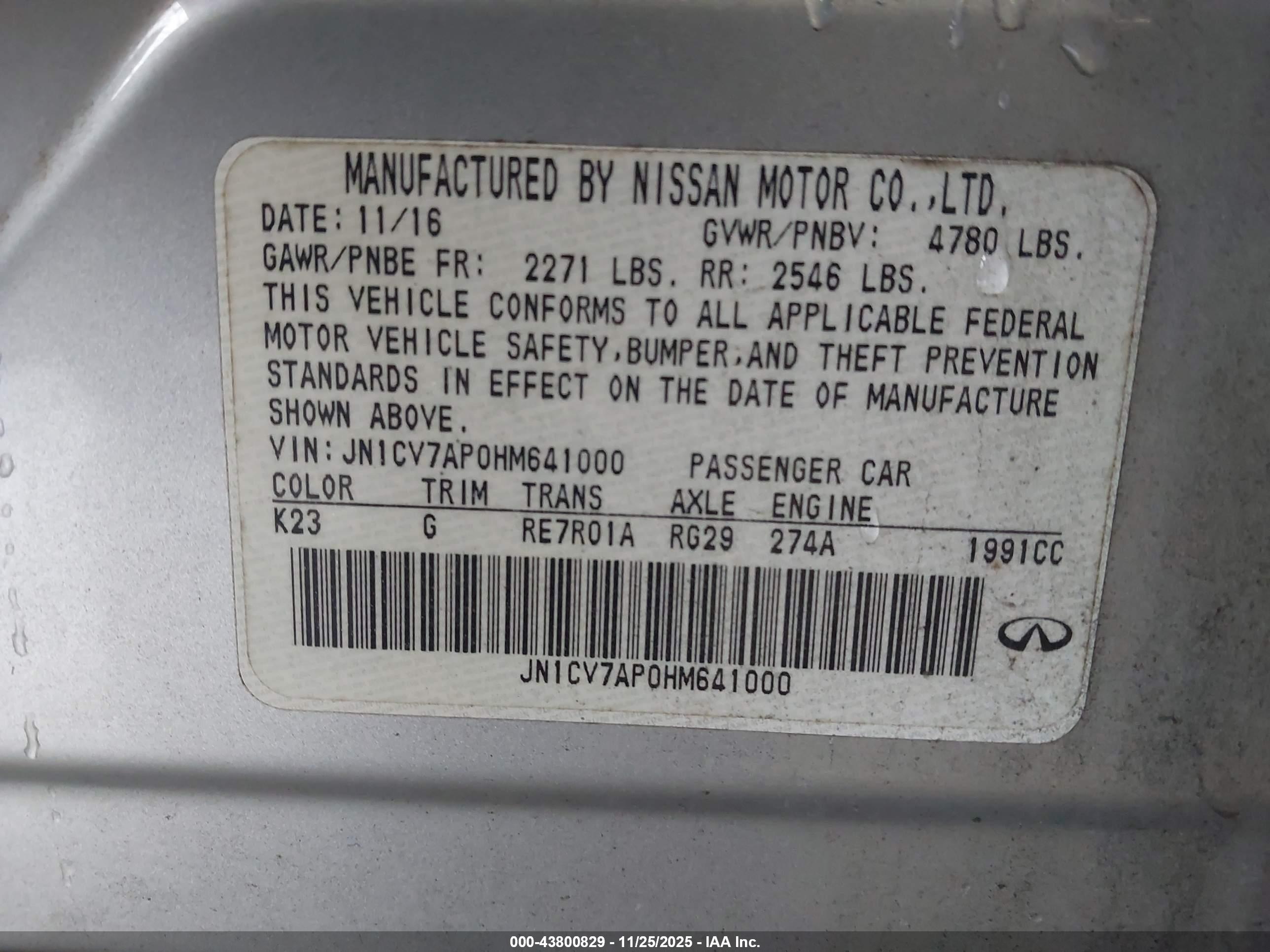 INFINITI Q50 image 9
