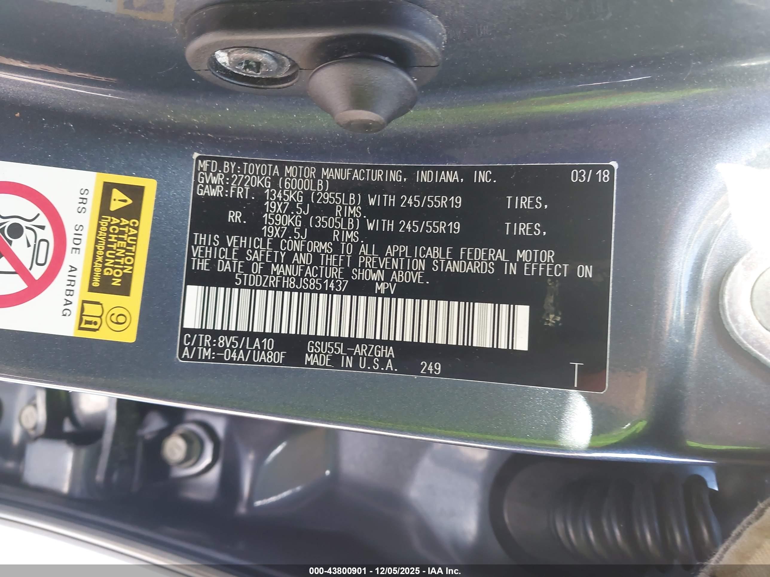 TOYOTA HIGHLANDER image 9