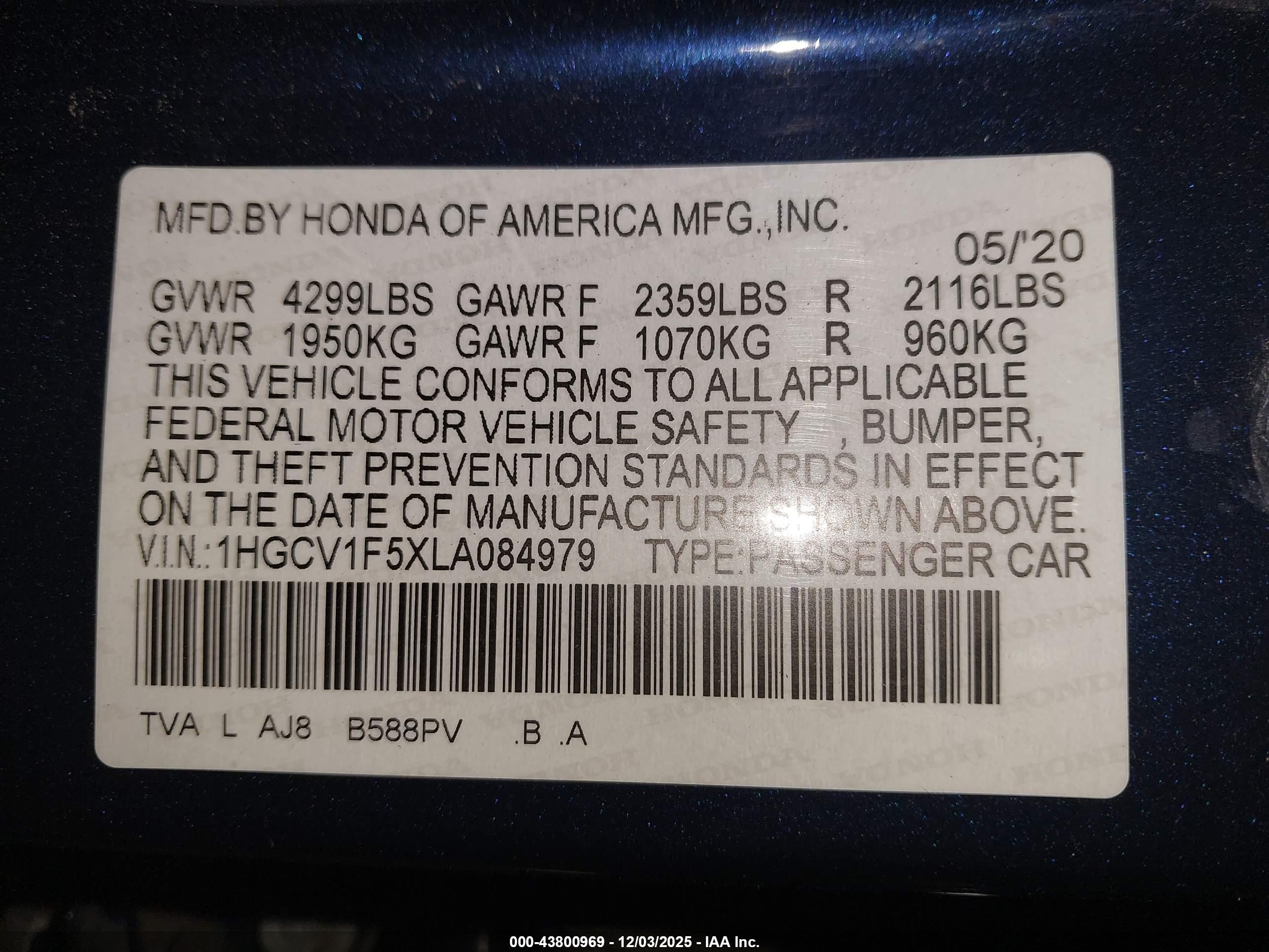 HONDA ACCORD image 9