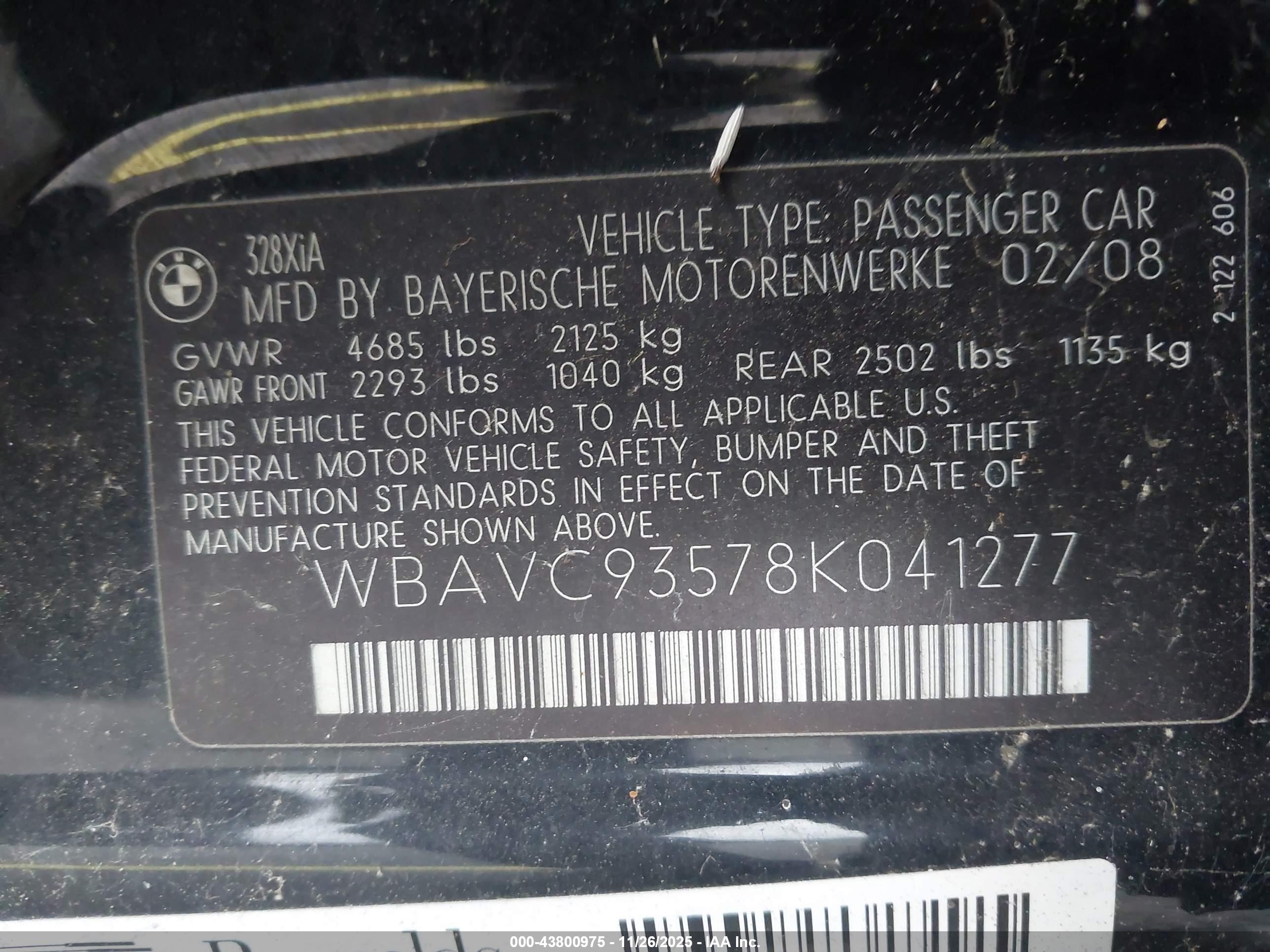 BMW 328XI image 9