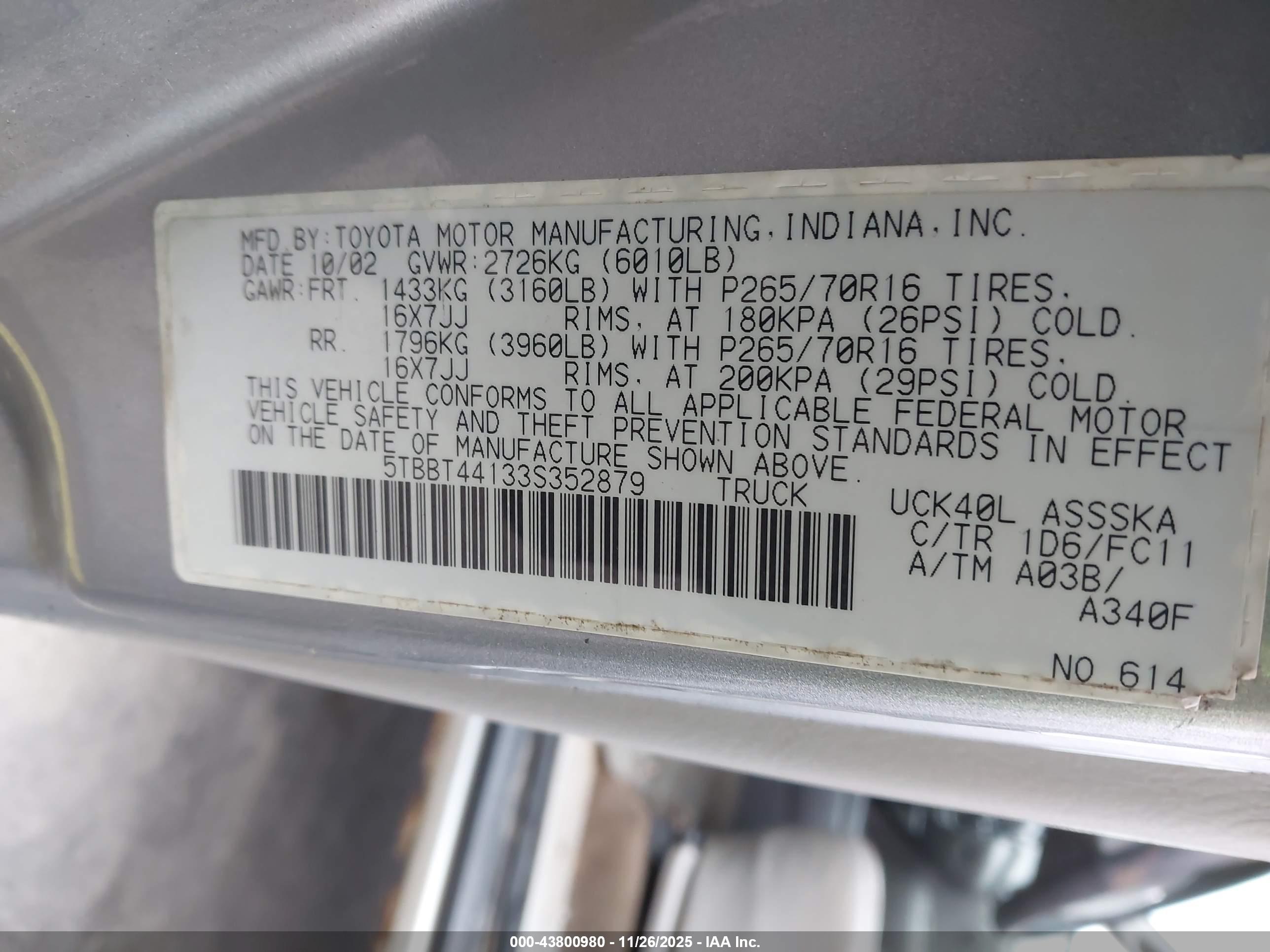 TOYOTA TUNDRA image 9