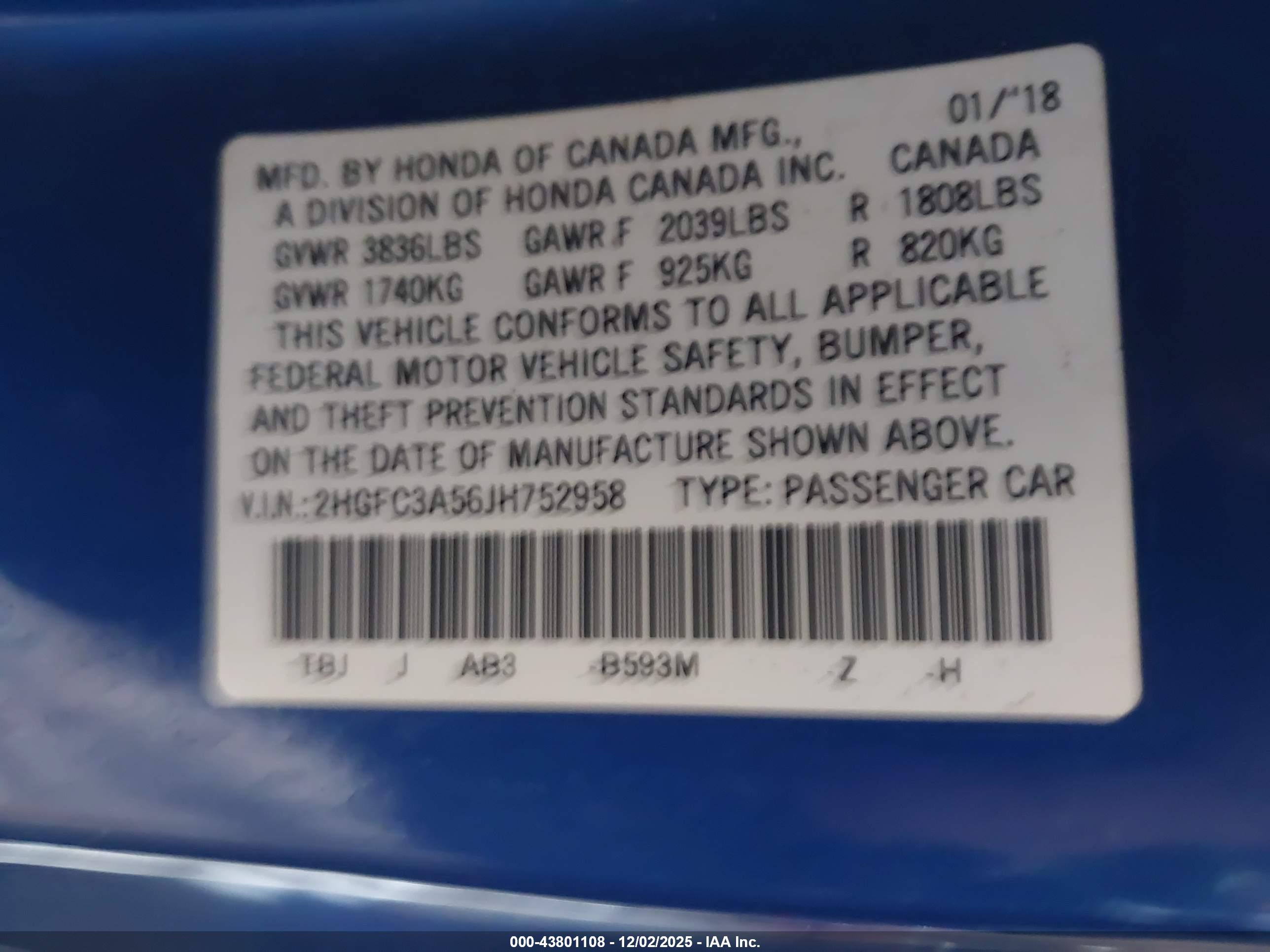 HONDA CIVIC image 9