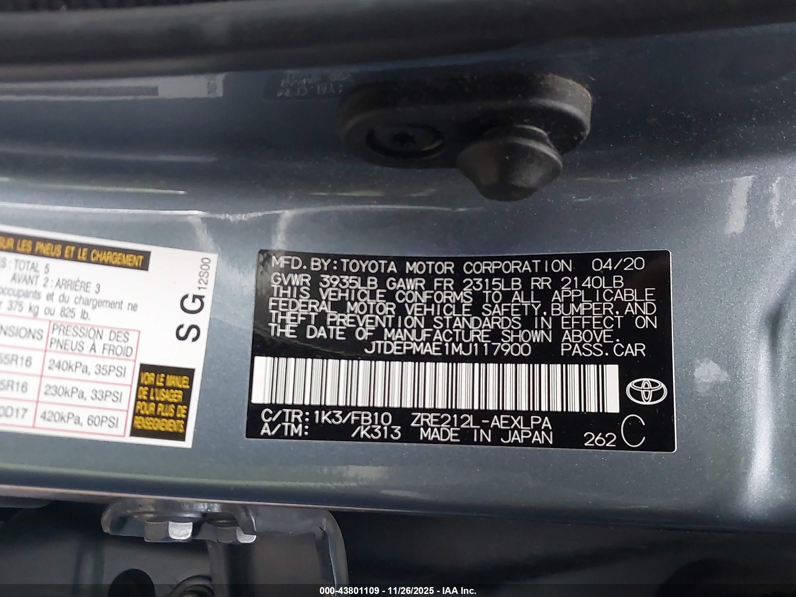 TOYOTA COROLLA image 9