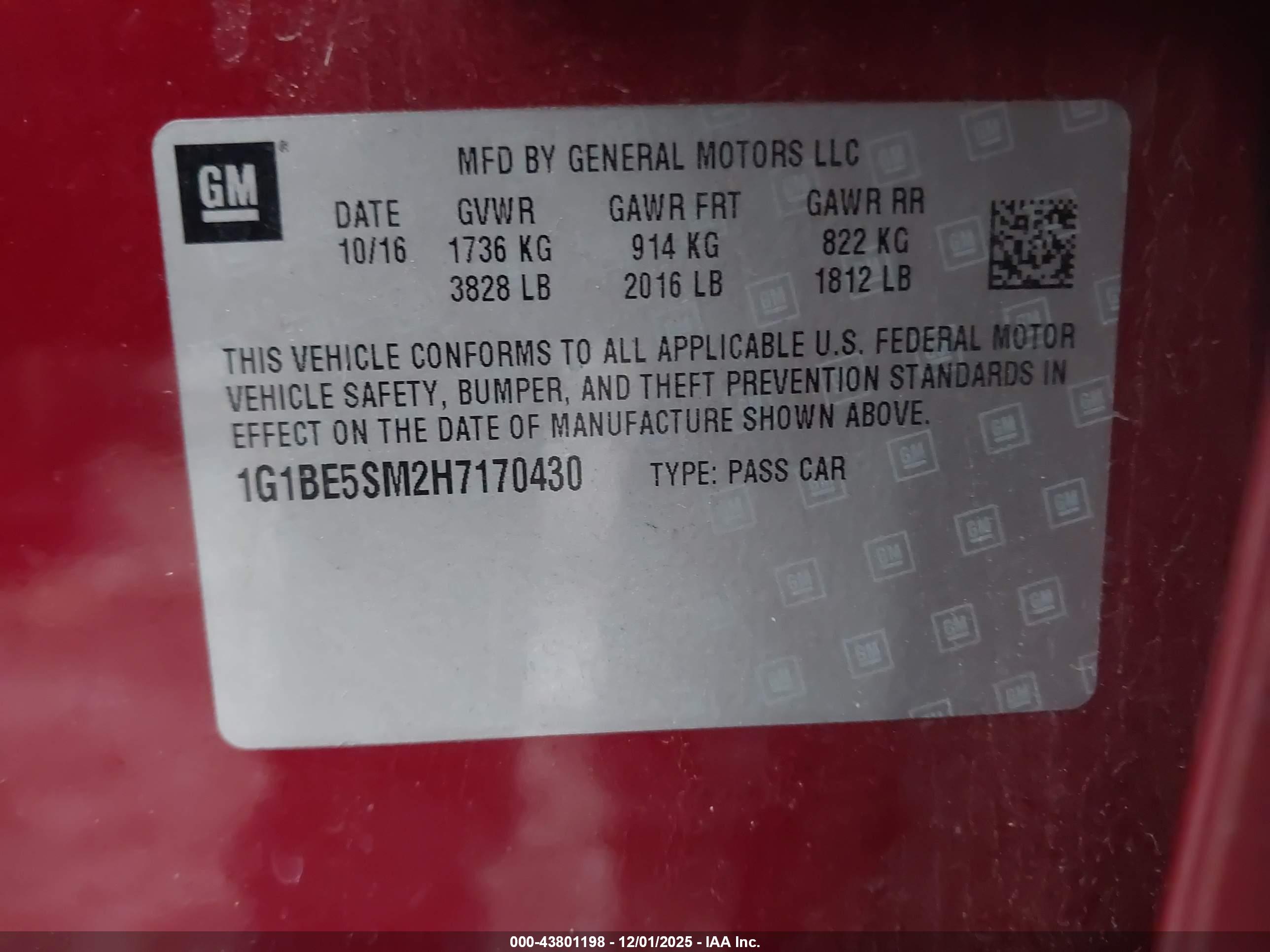CHEVROLET CRUZE image 9