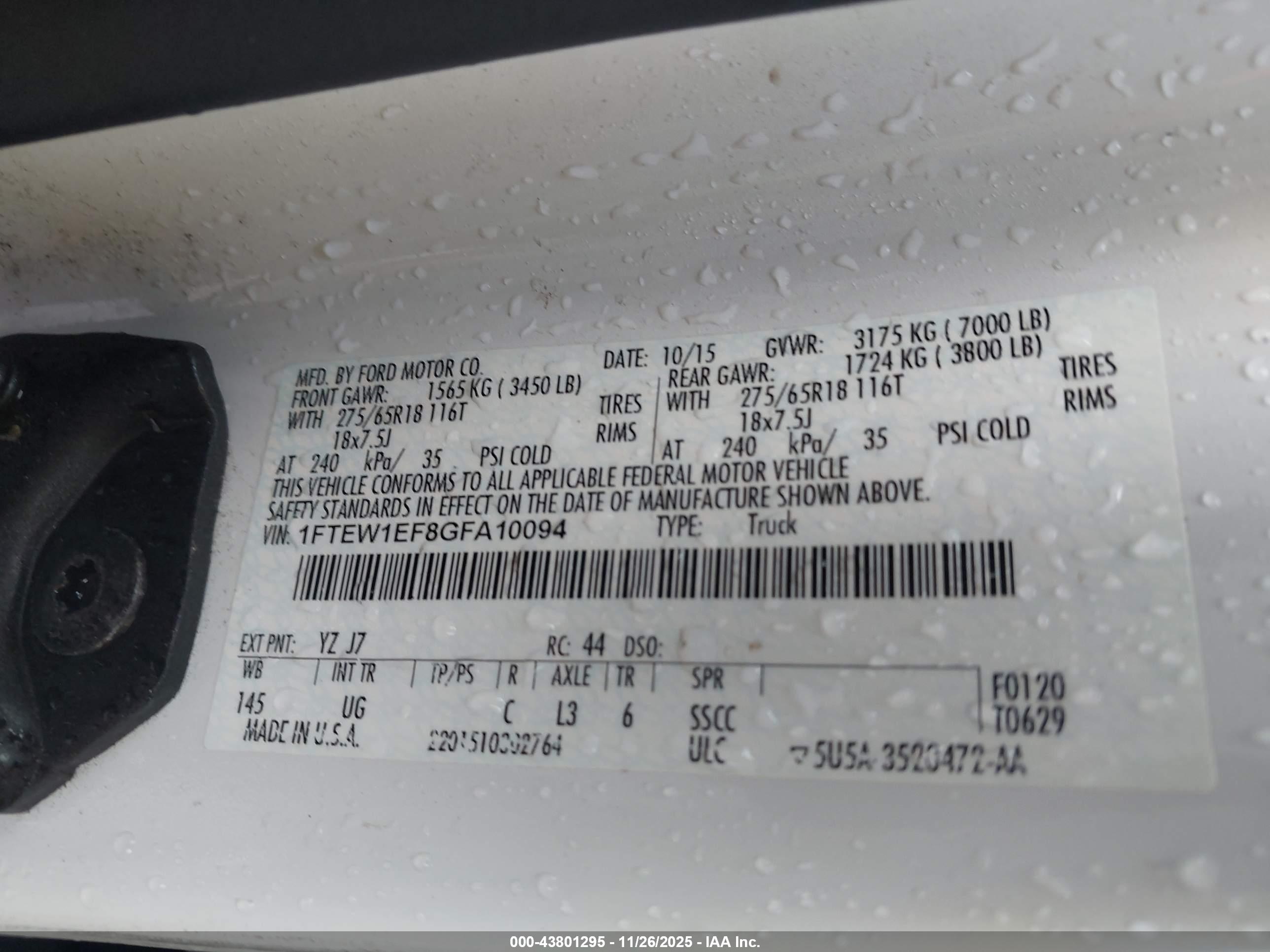 FORD F-150 image 9