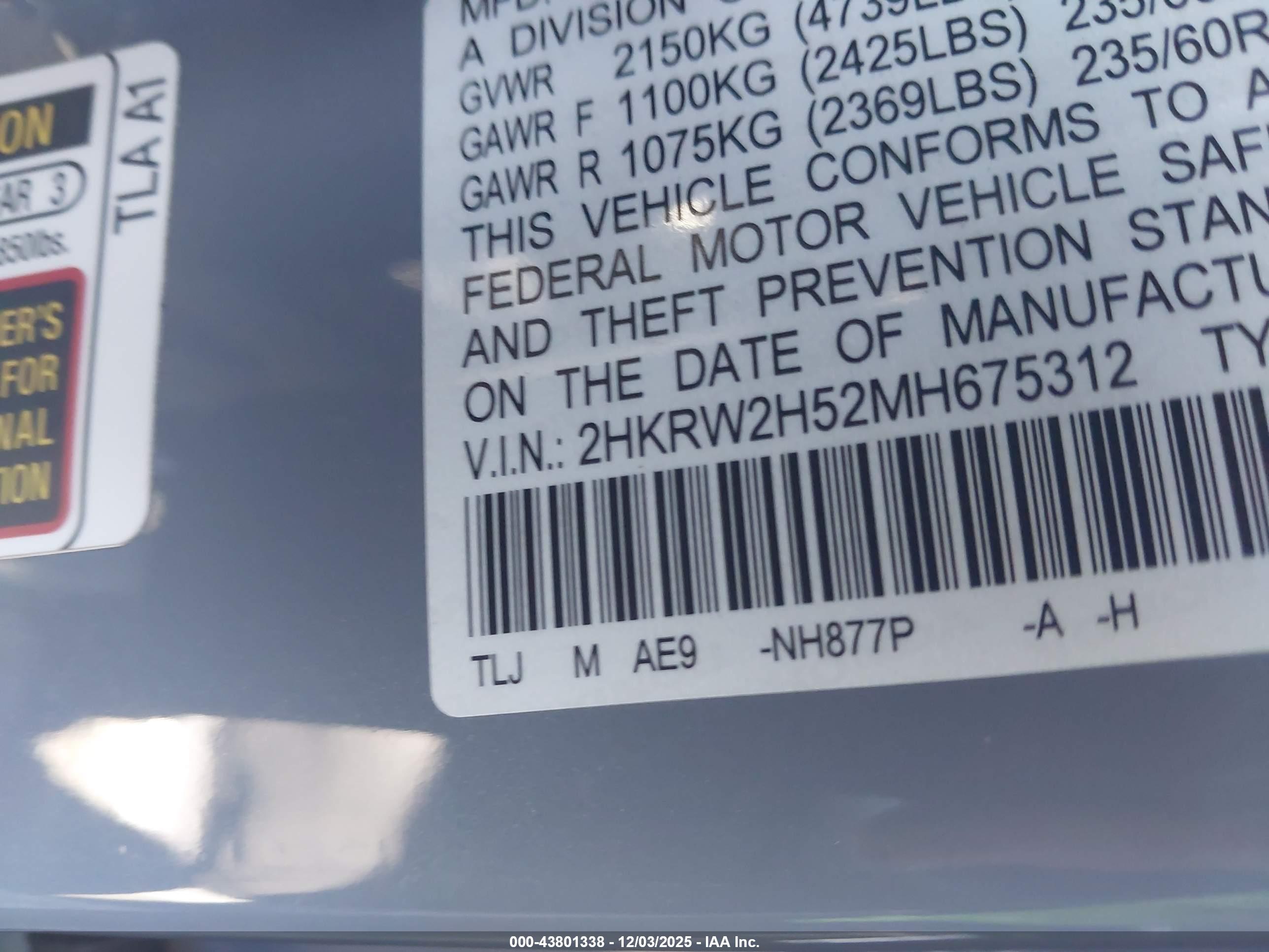 HONDA CR-V image 9