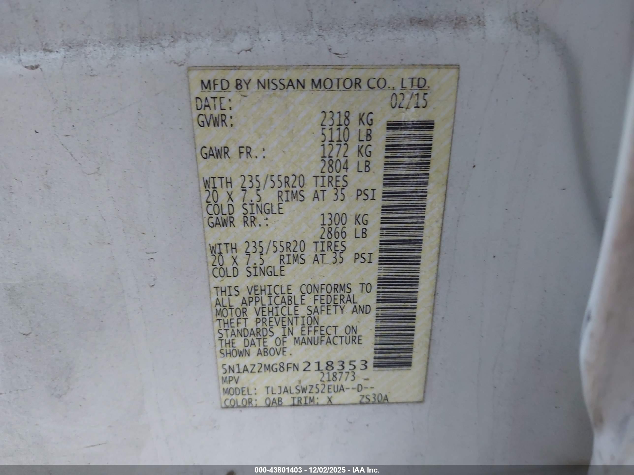 NISSAN MURANO image 9