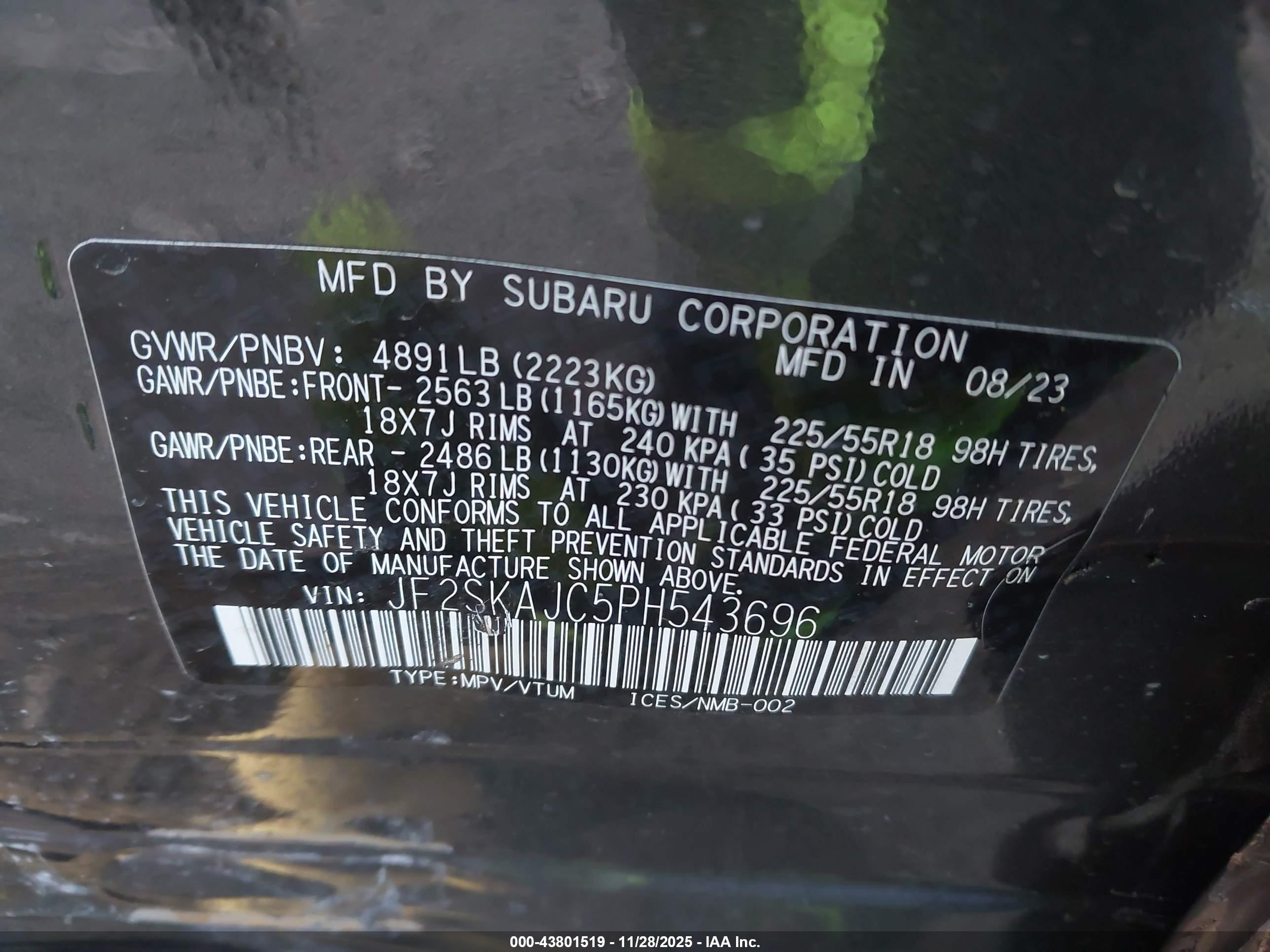 SUBARU FORESTER image 9