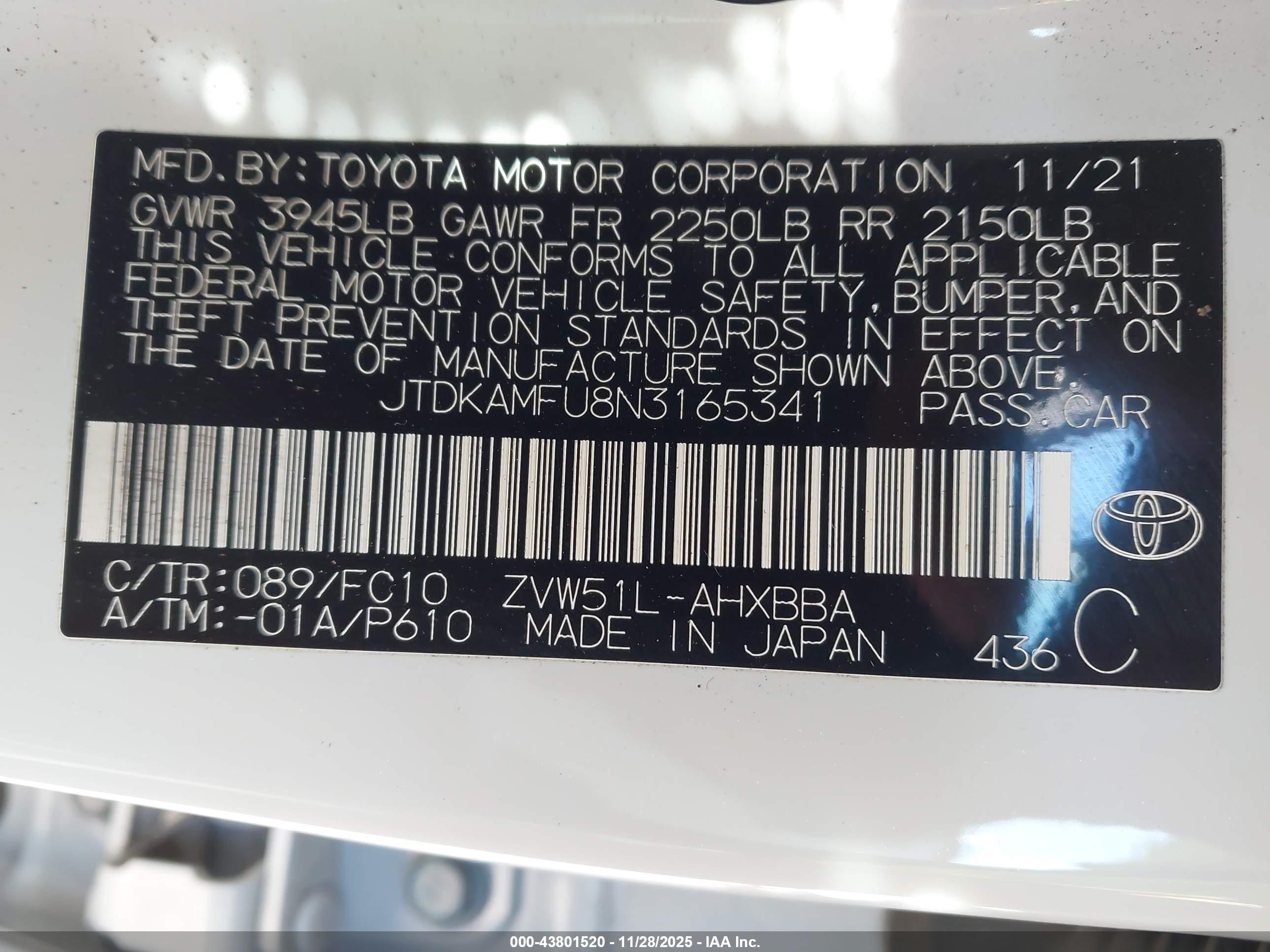TOYOTA PRIUS image 9