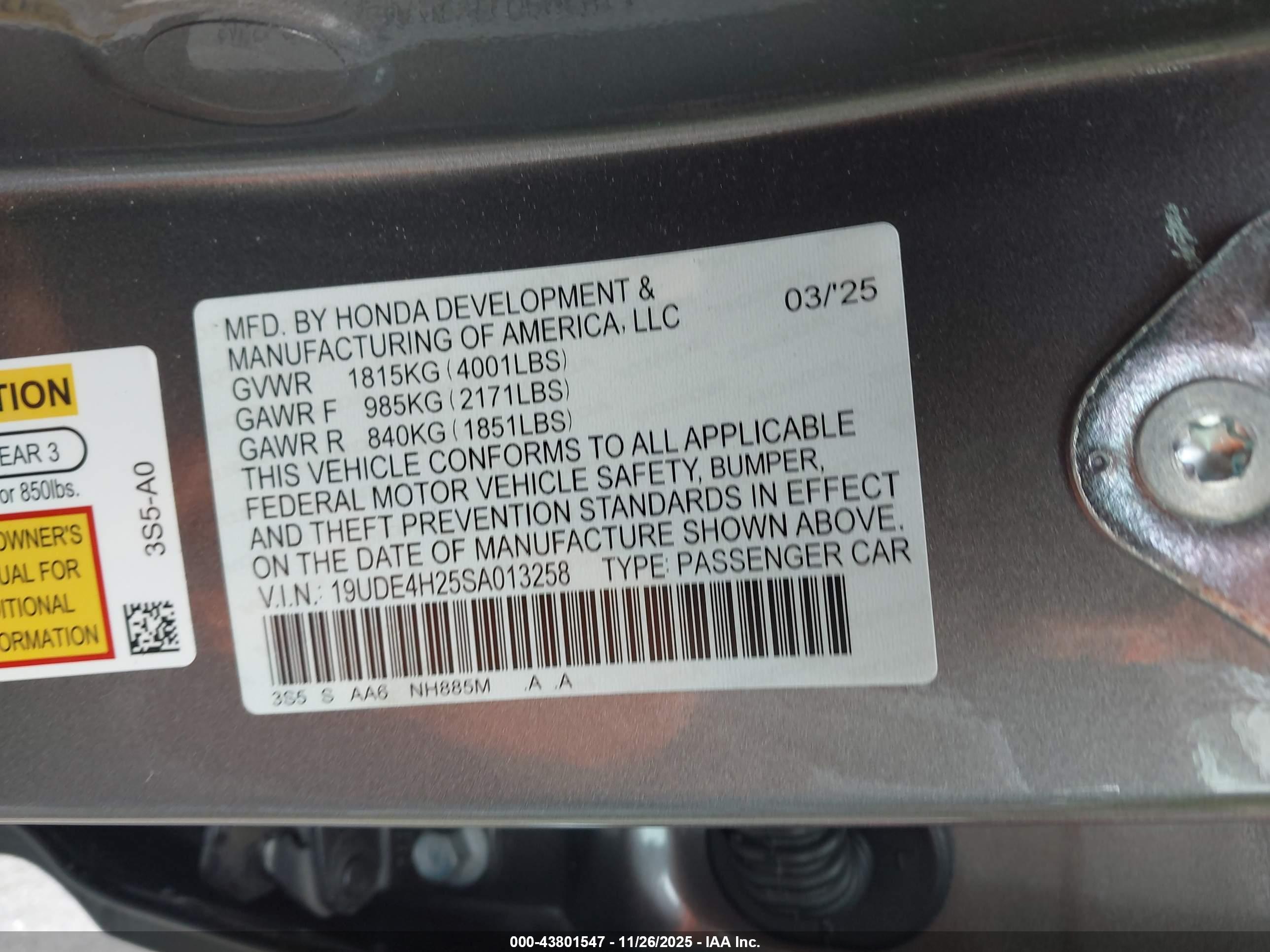 ACURA INTEGRA image 9