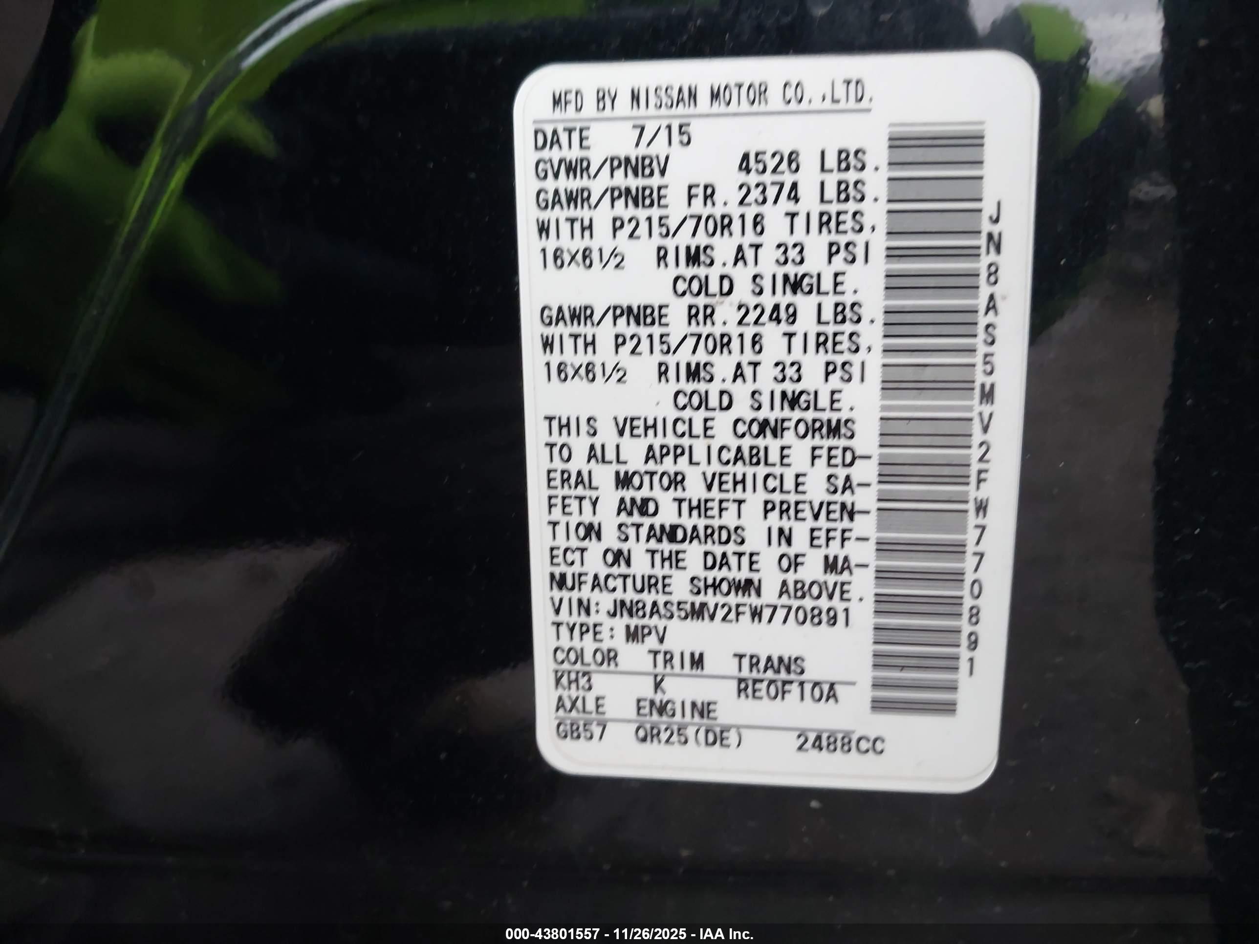 NISSAN ROGUE image 9