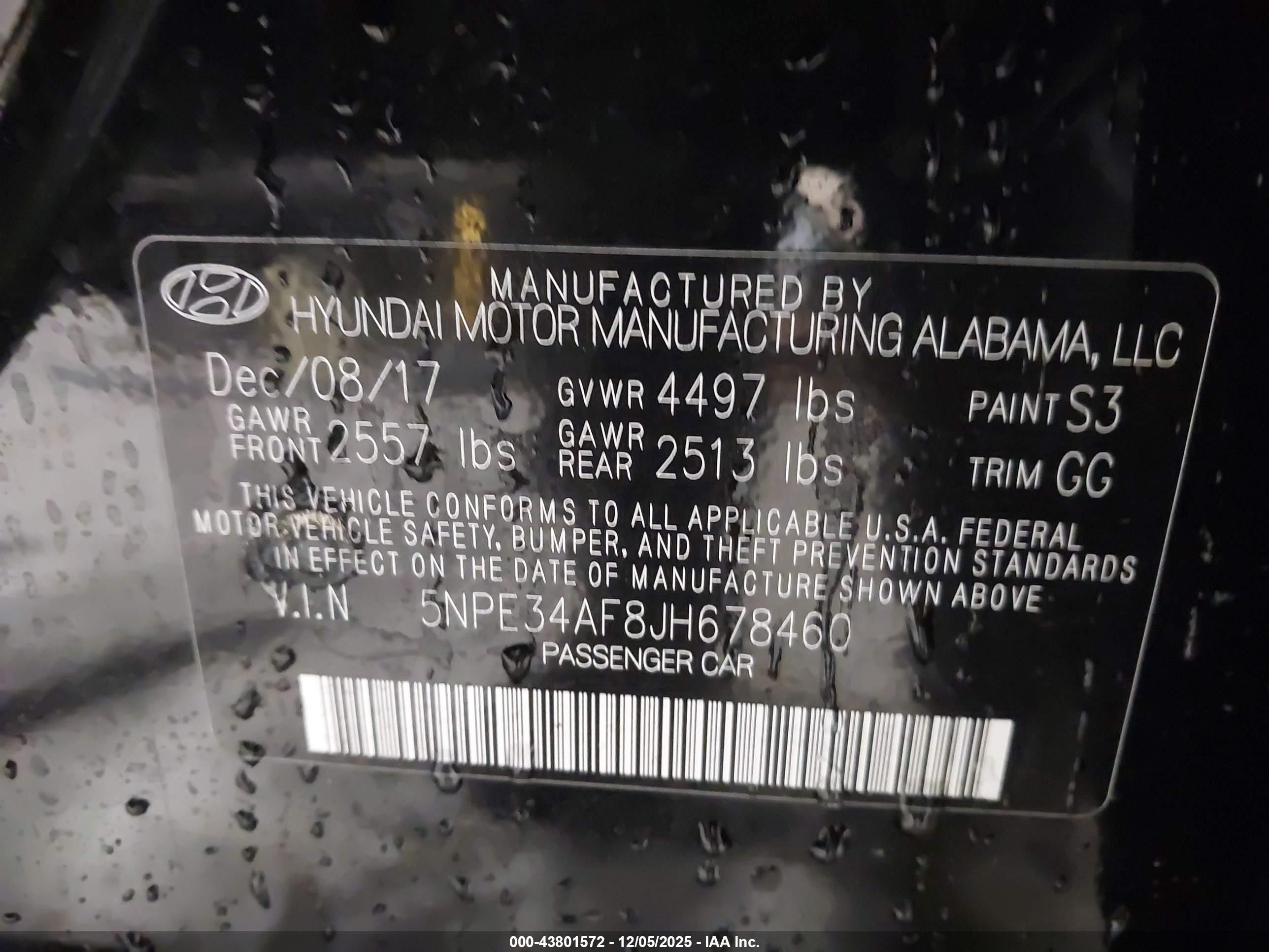 HYUNDAI SONATA image 9