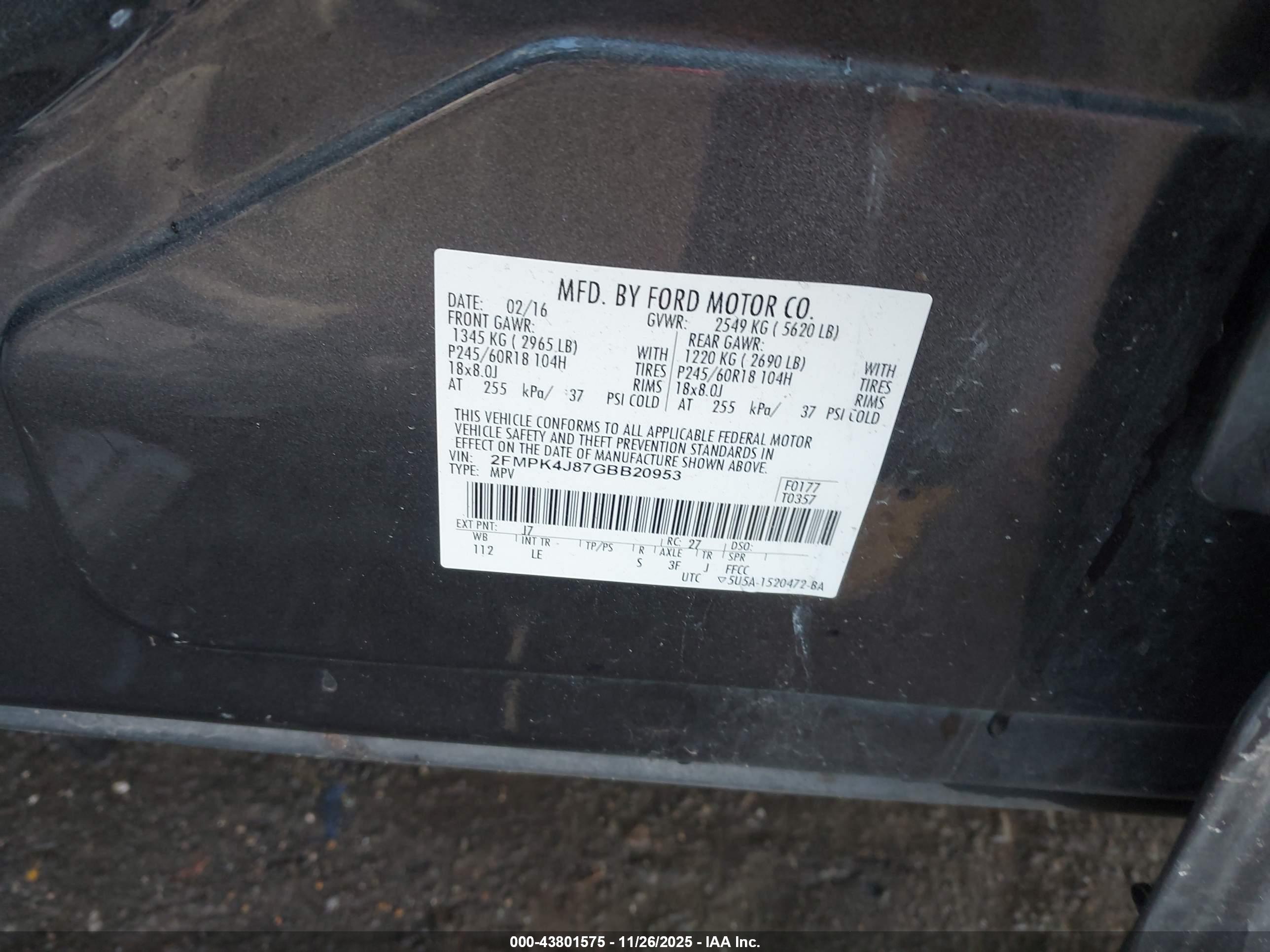 FORD EDGE image 9