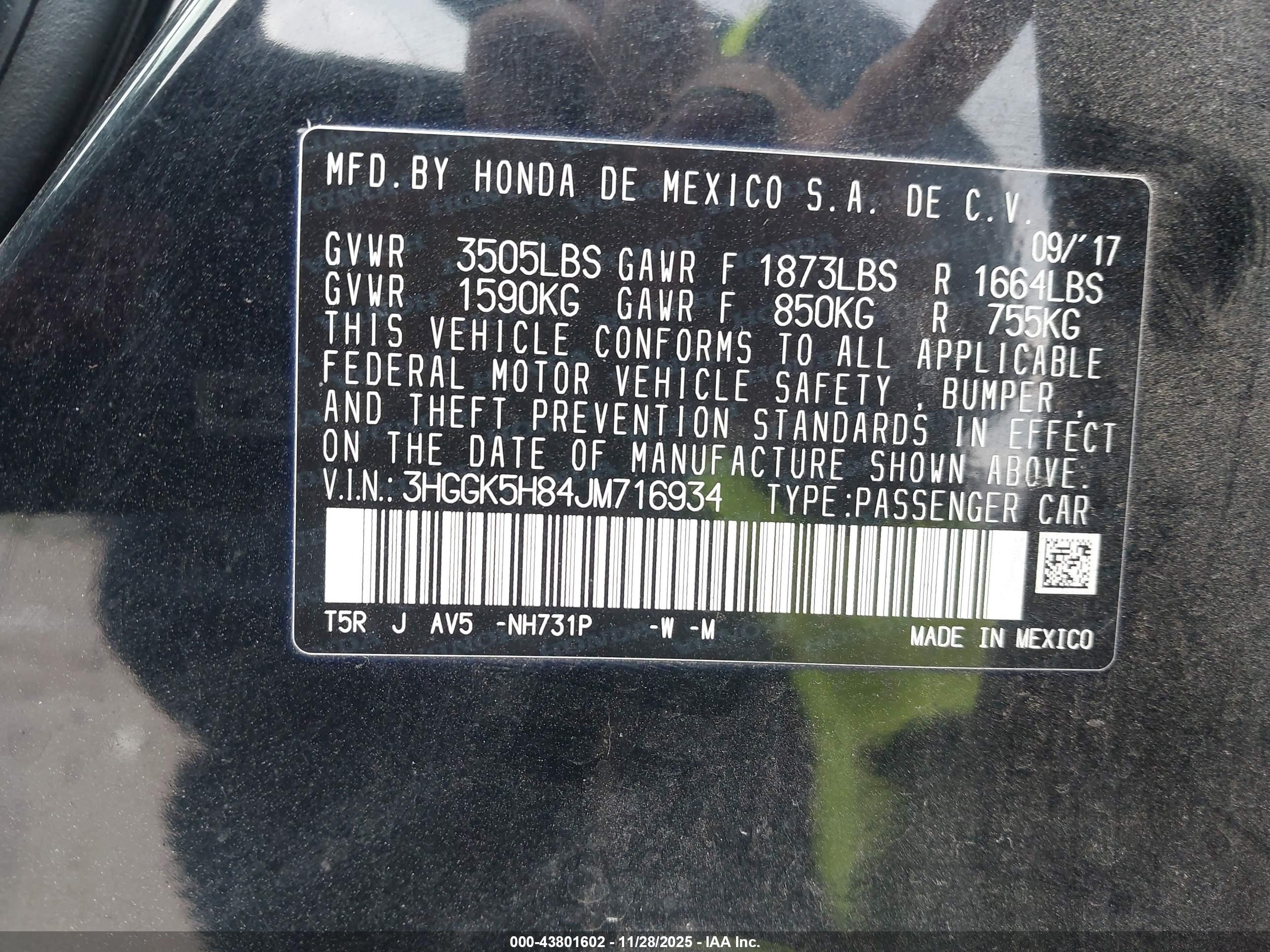 HONDA FIT image 9
