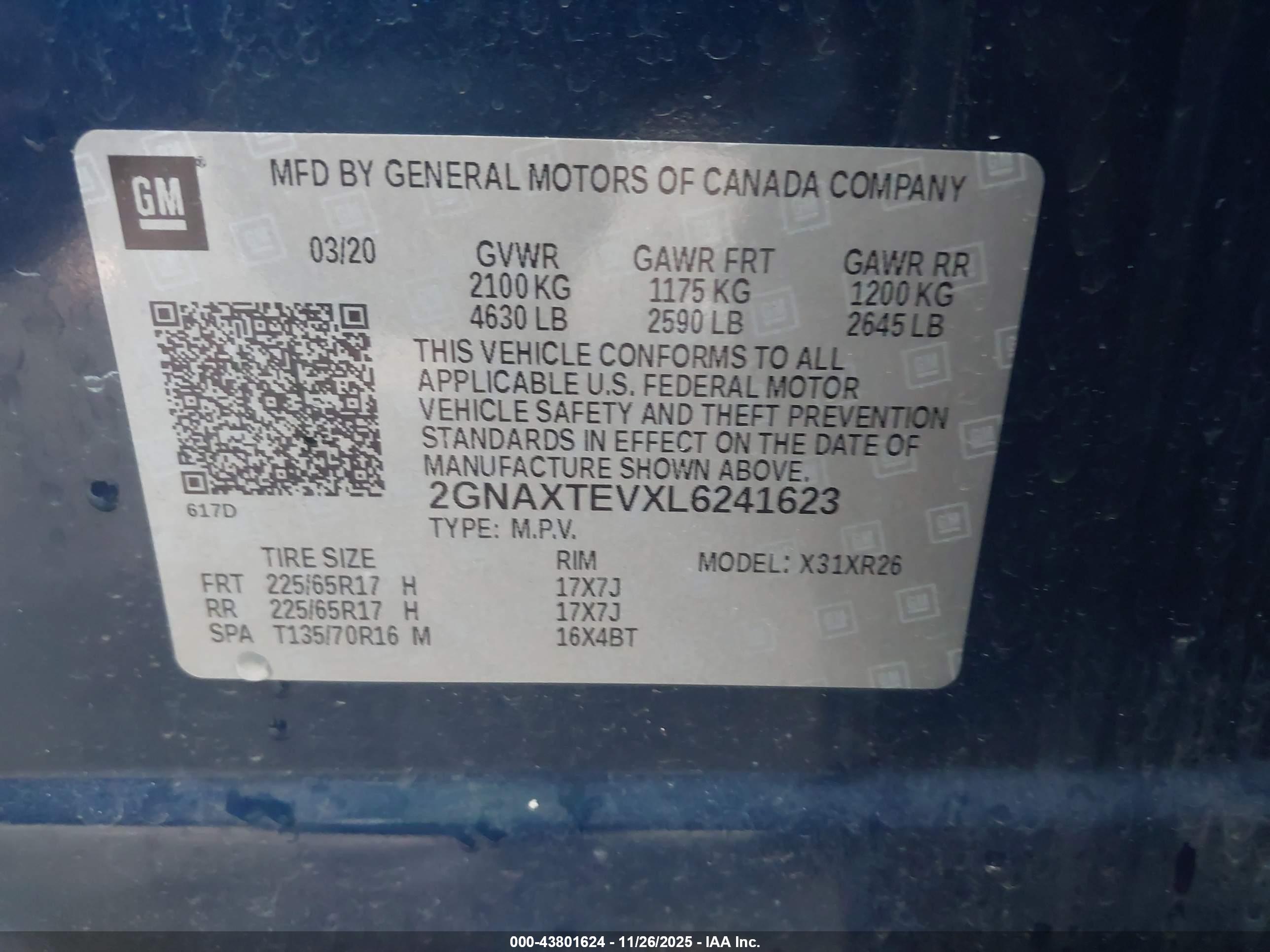 CHEVROLET EQUINOX image 9