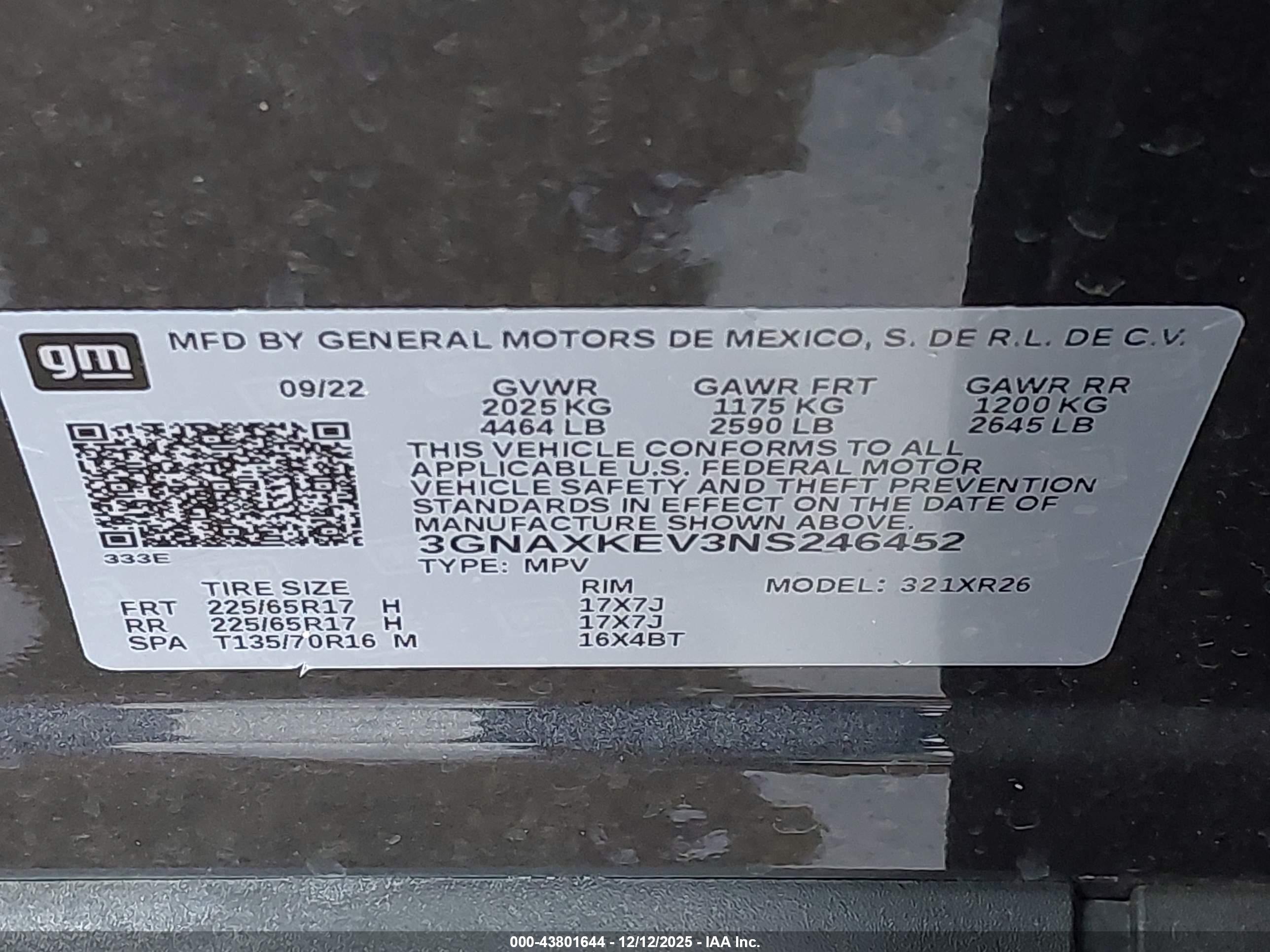 CHEVROLET EQUINOX image 9