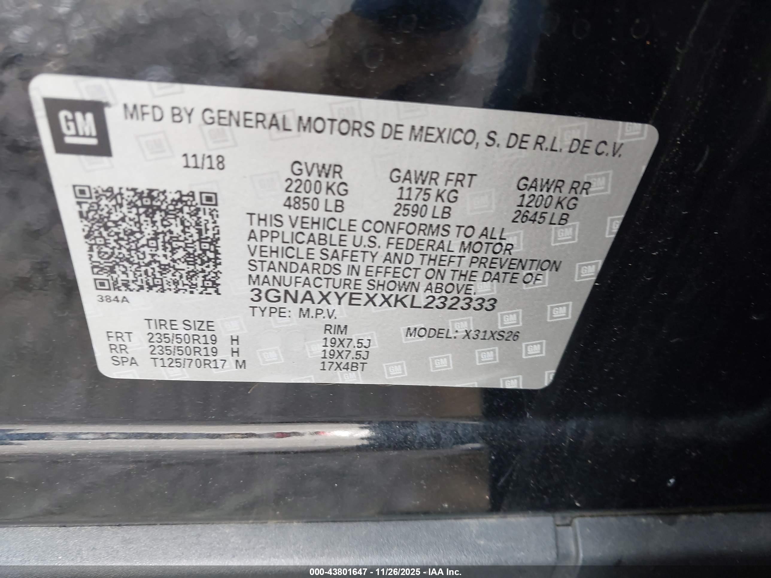 CHEVROLET EQUINOX image 9