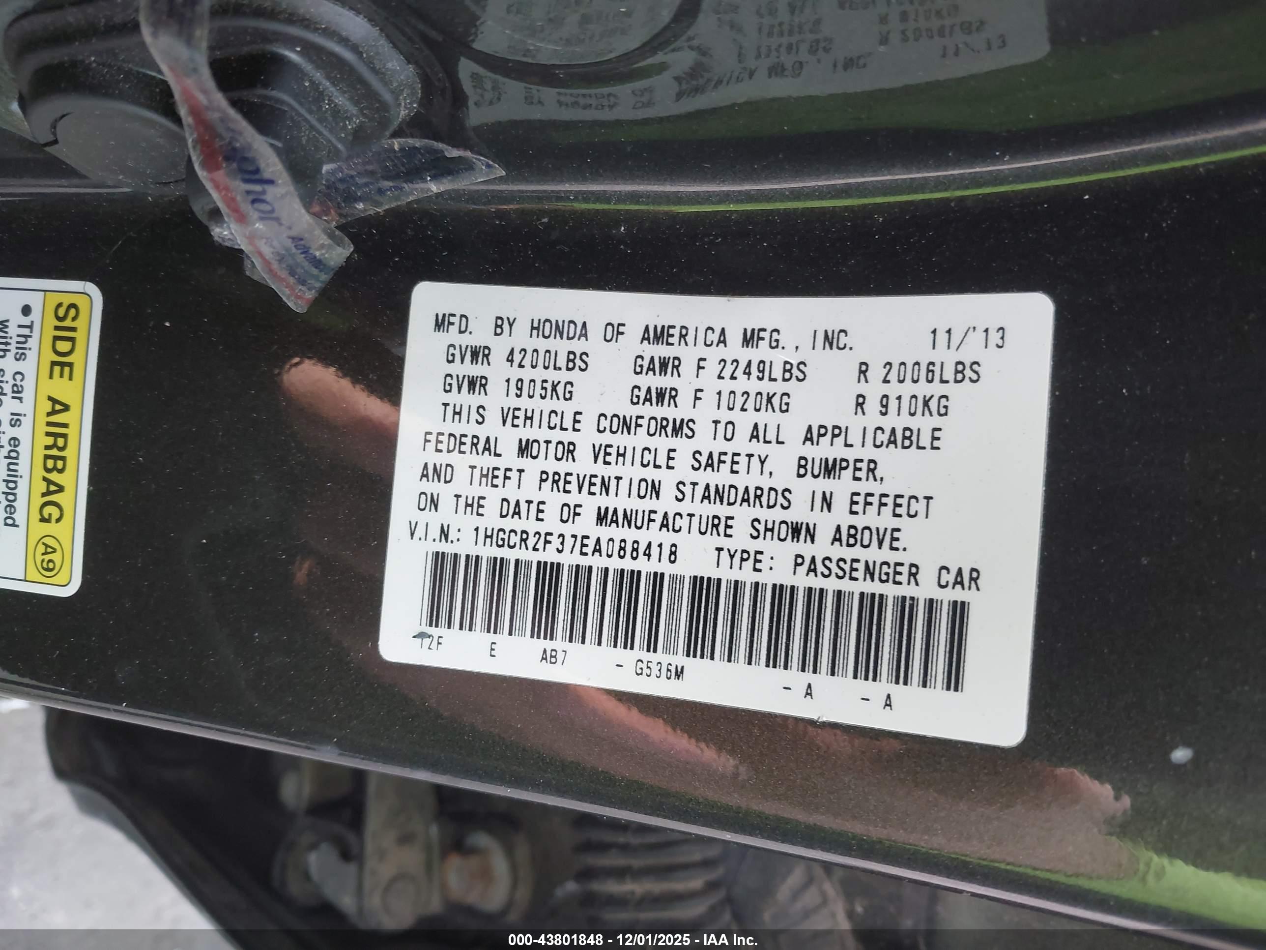 HONDA ACCORD image 9