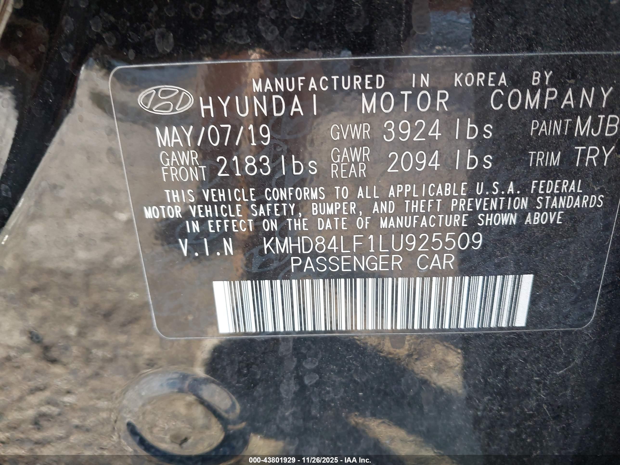 HYUNDAI ELANTRA image 9