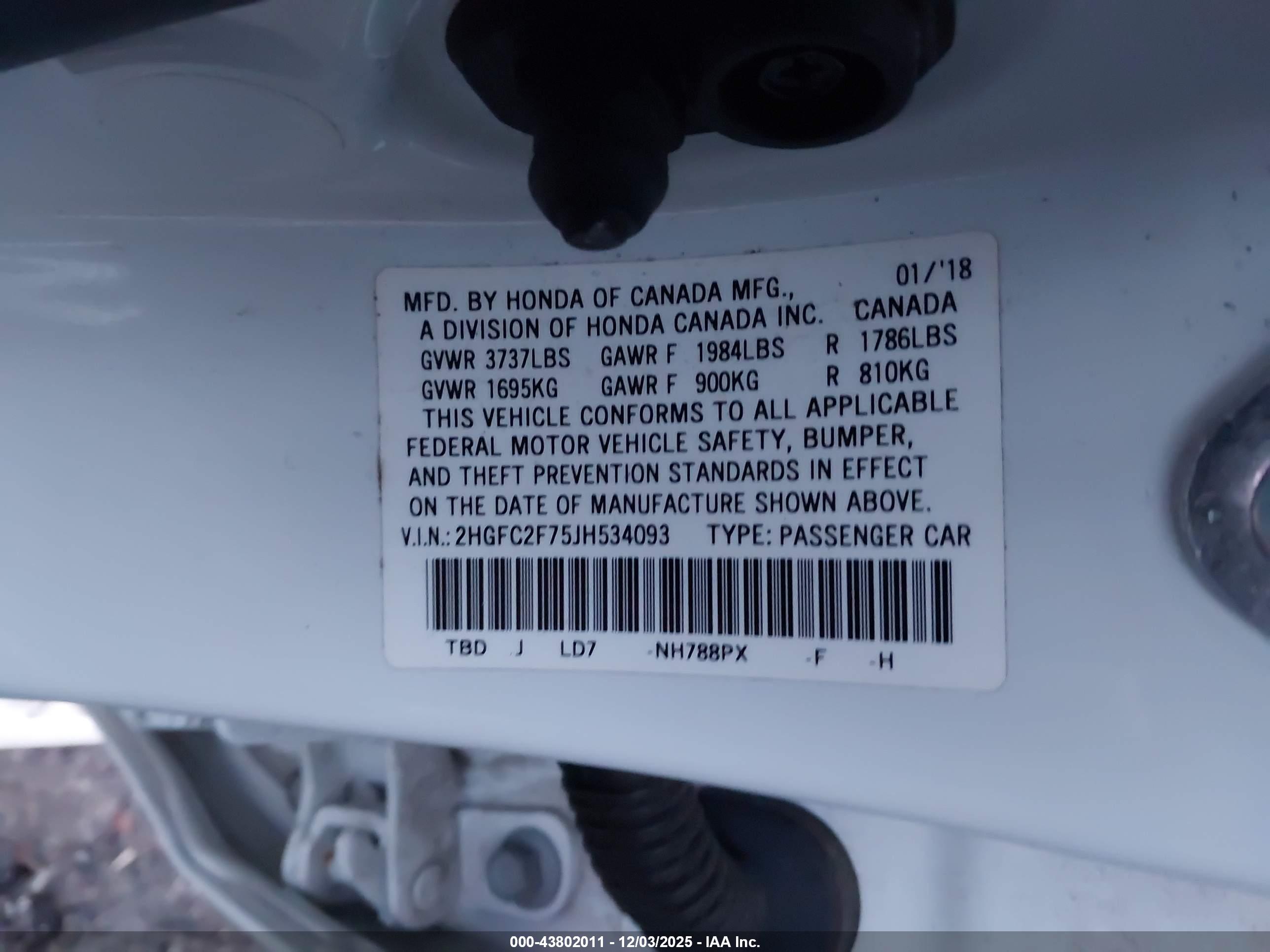 HONDA CIVIC image 9
