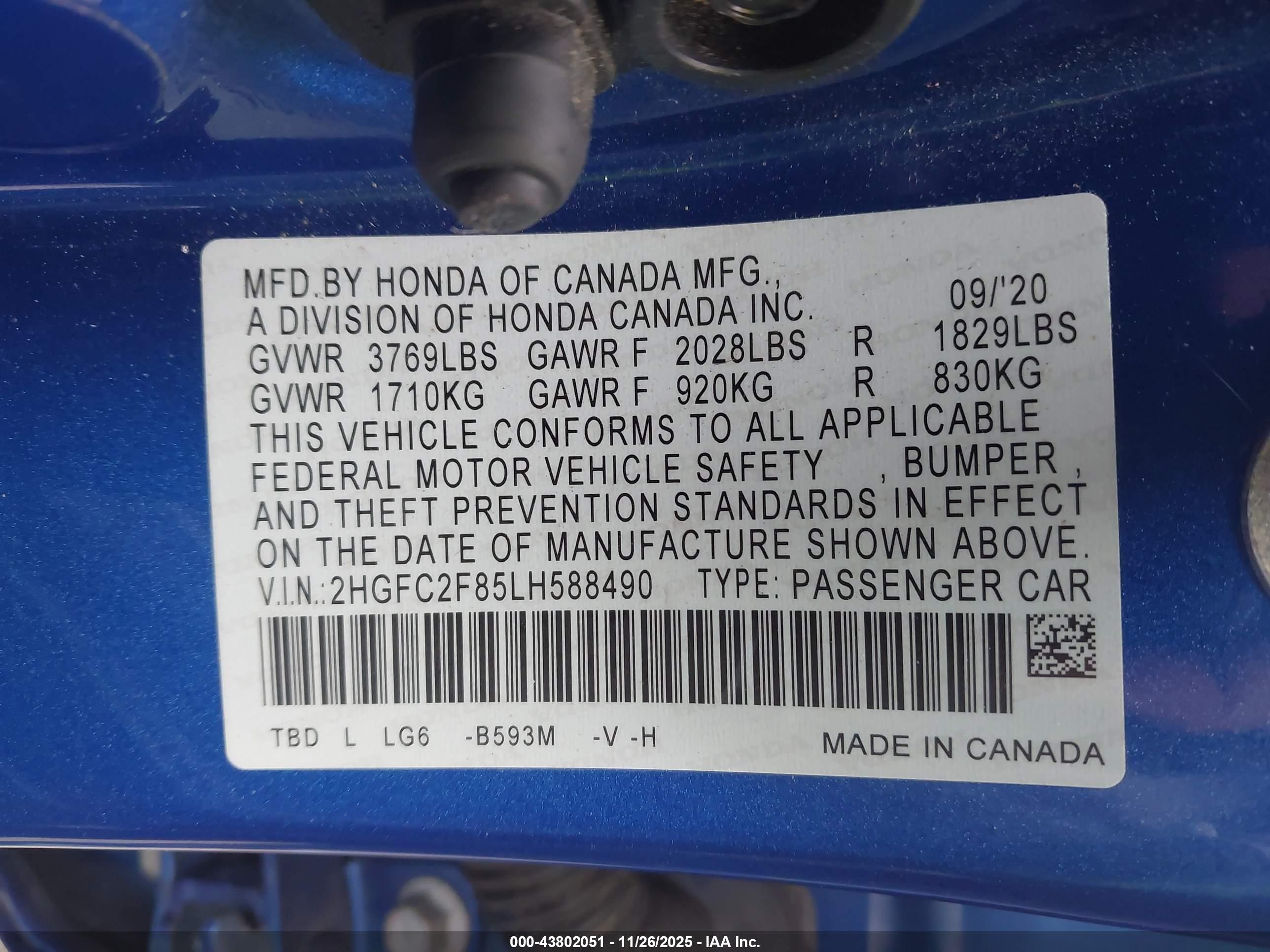 HONDA CIVIC image 9